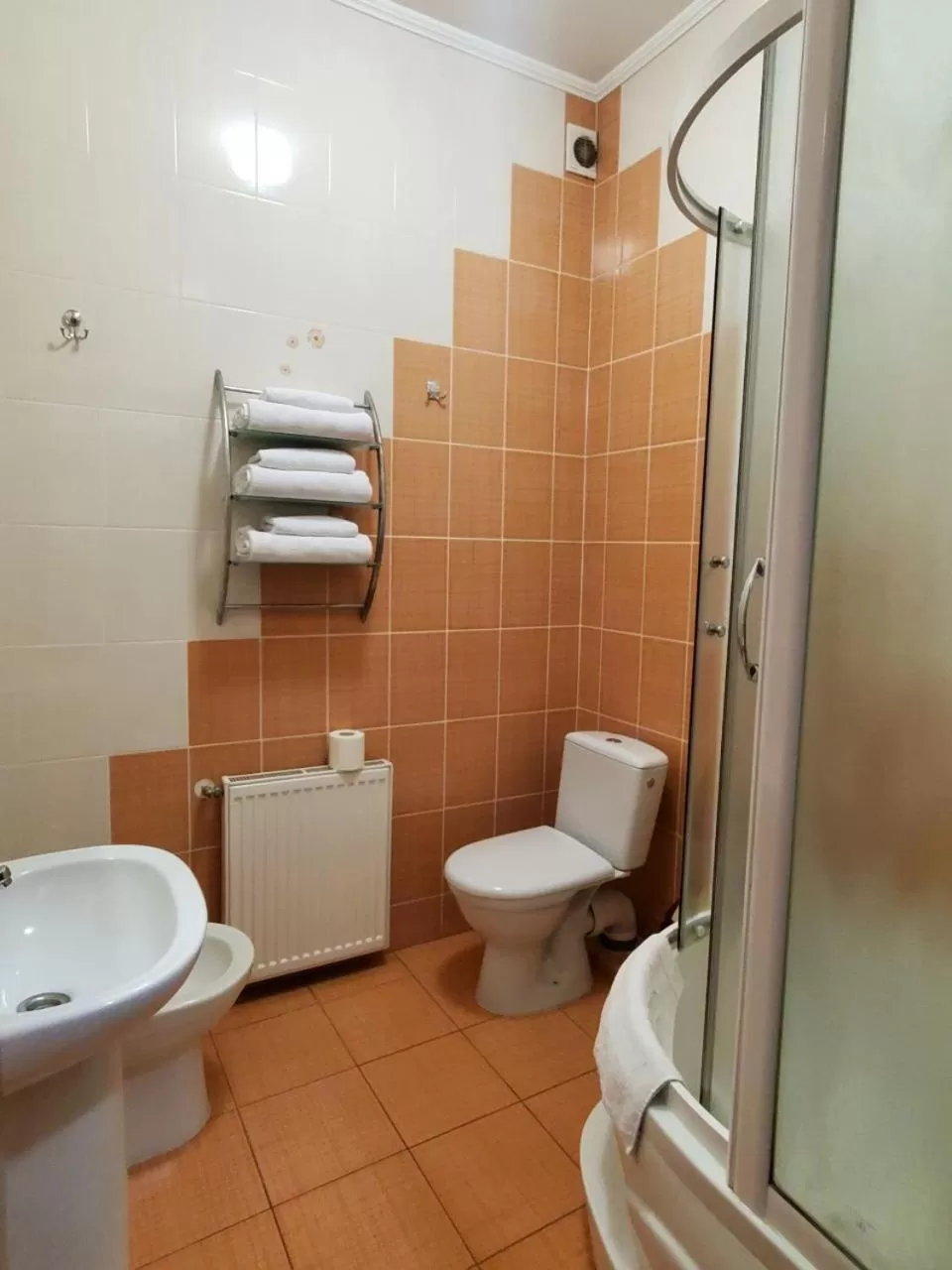 Shower, Bathroom in Hetman Hotel