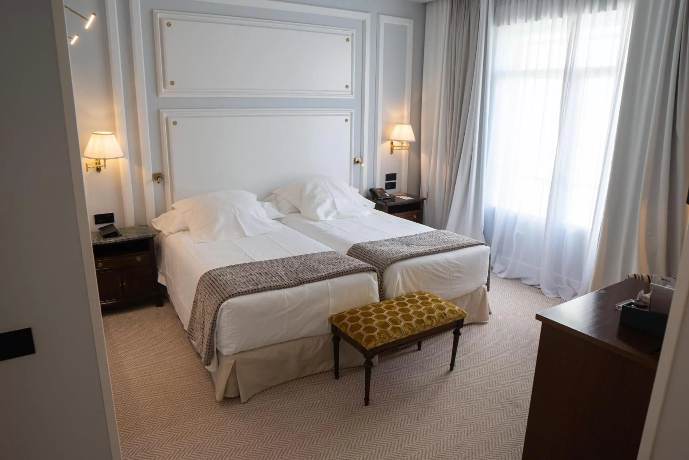 Bed in Wellington Hotel & Spa Madrid