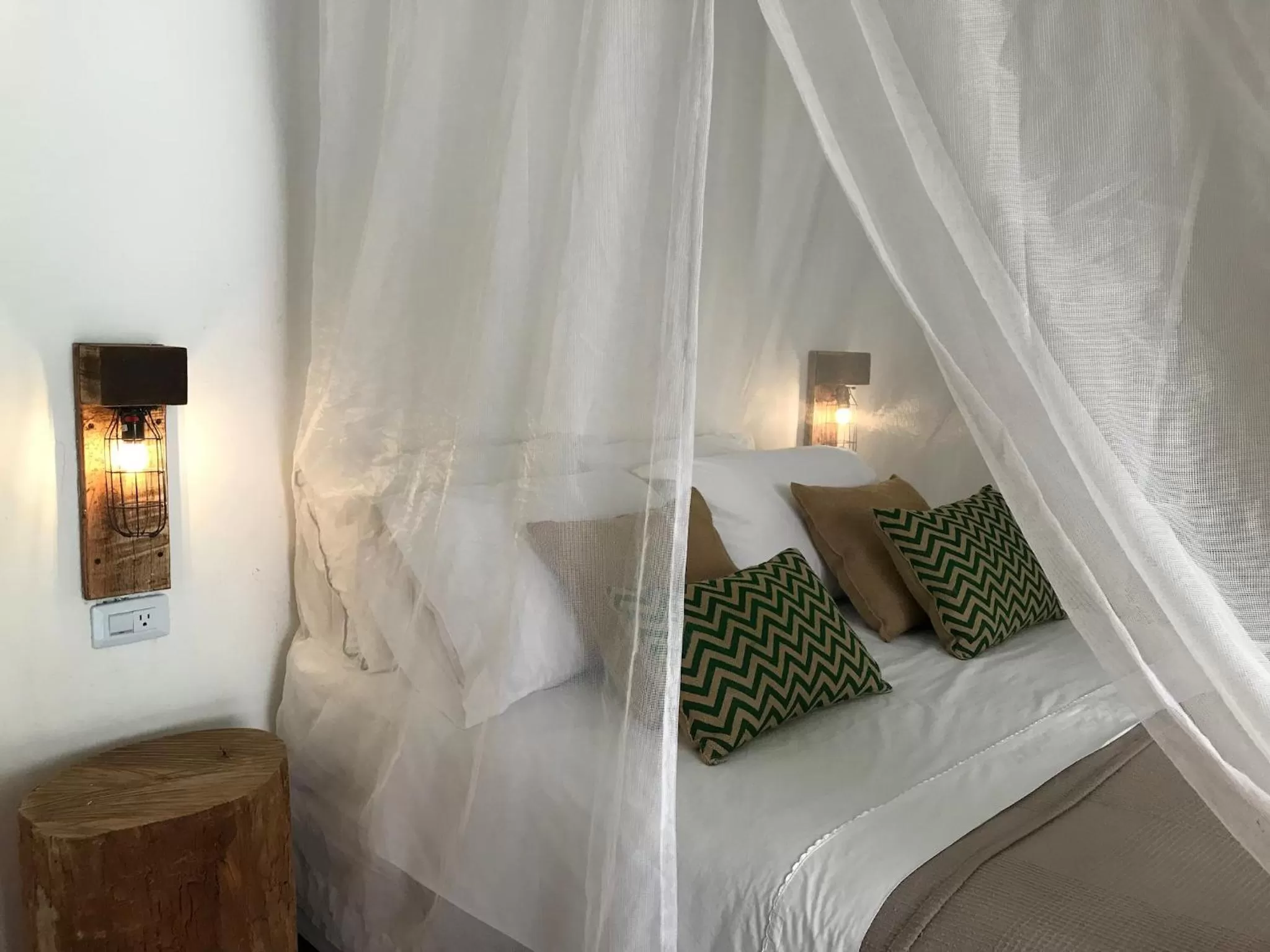 Bed in Waka Hotel Rural