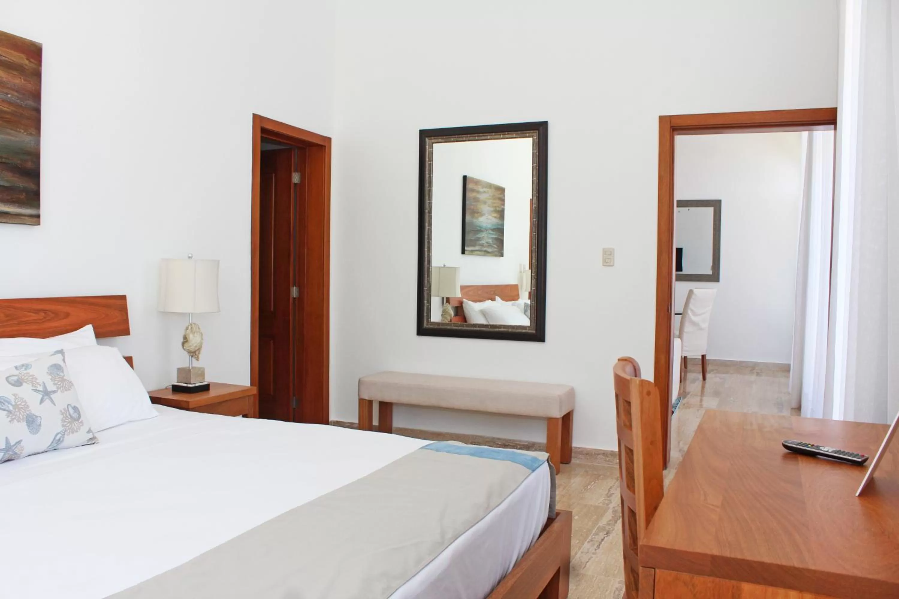 Bed in Ocean Village Deluxe Resort & Spa