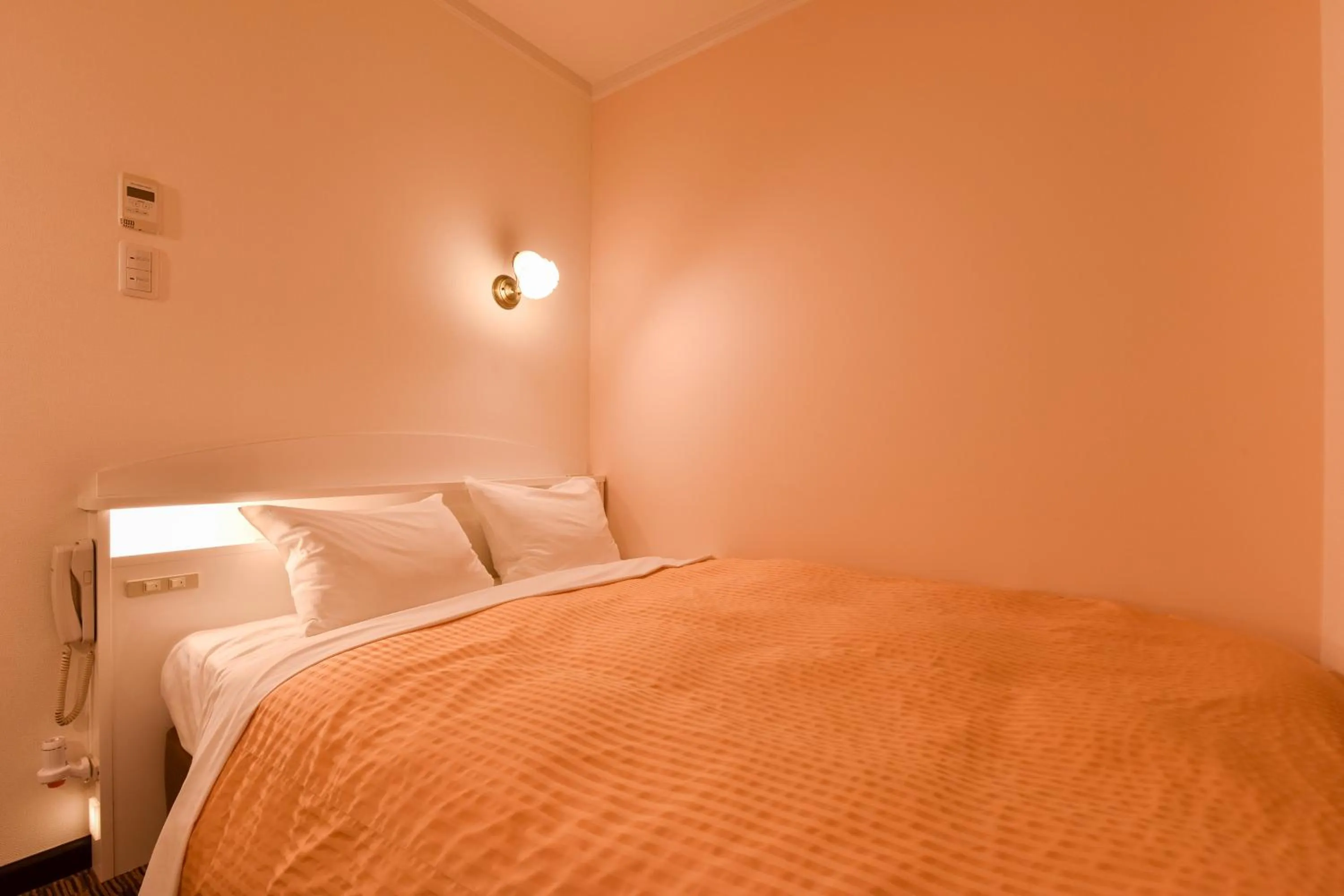 Bed in Kobe Sannomiya Union Hotel