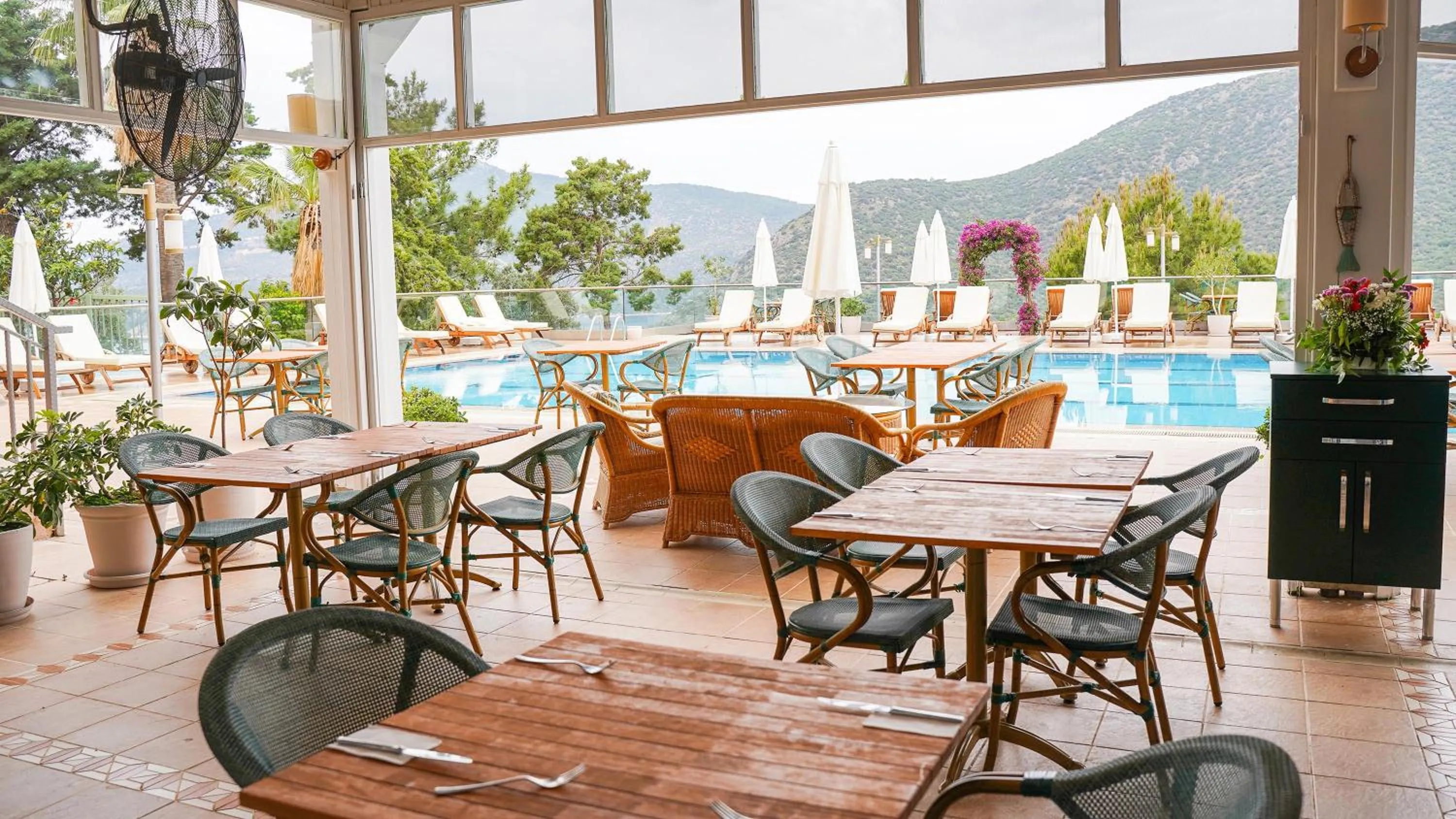 Restaurant/places to eat in Happy Hotel Kalkan