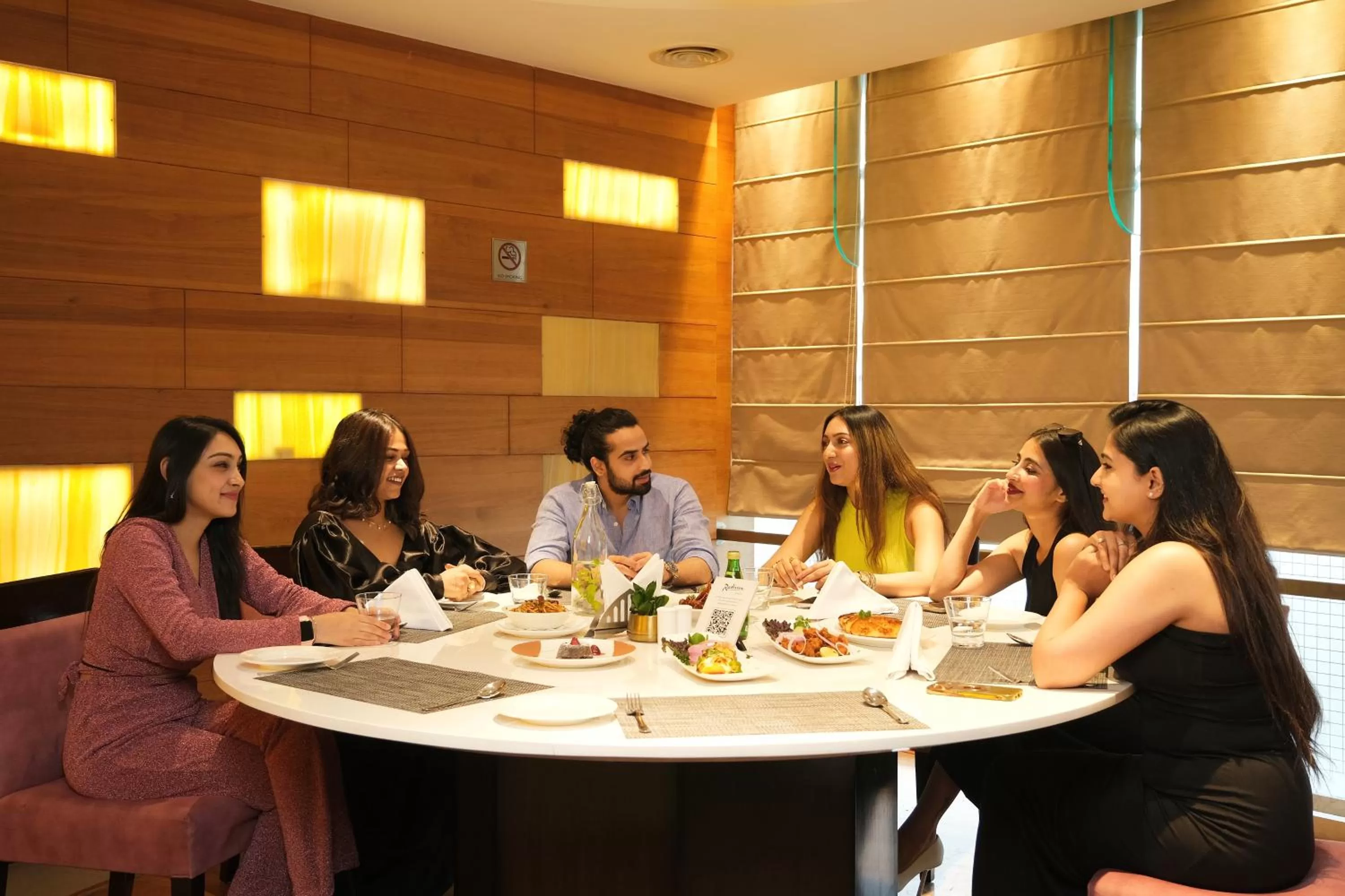 Restaurant/places to eat in Radisson Udaipur