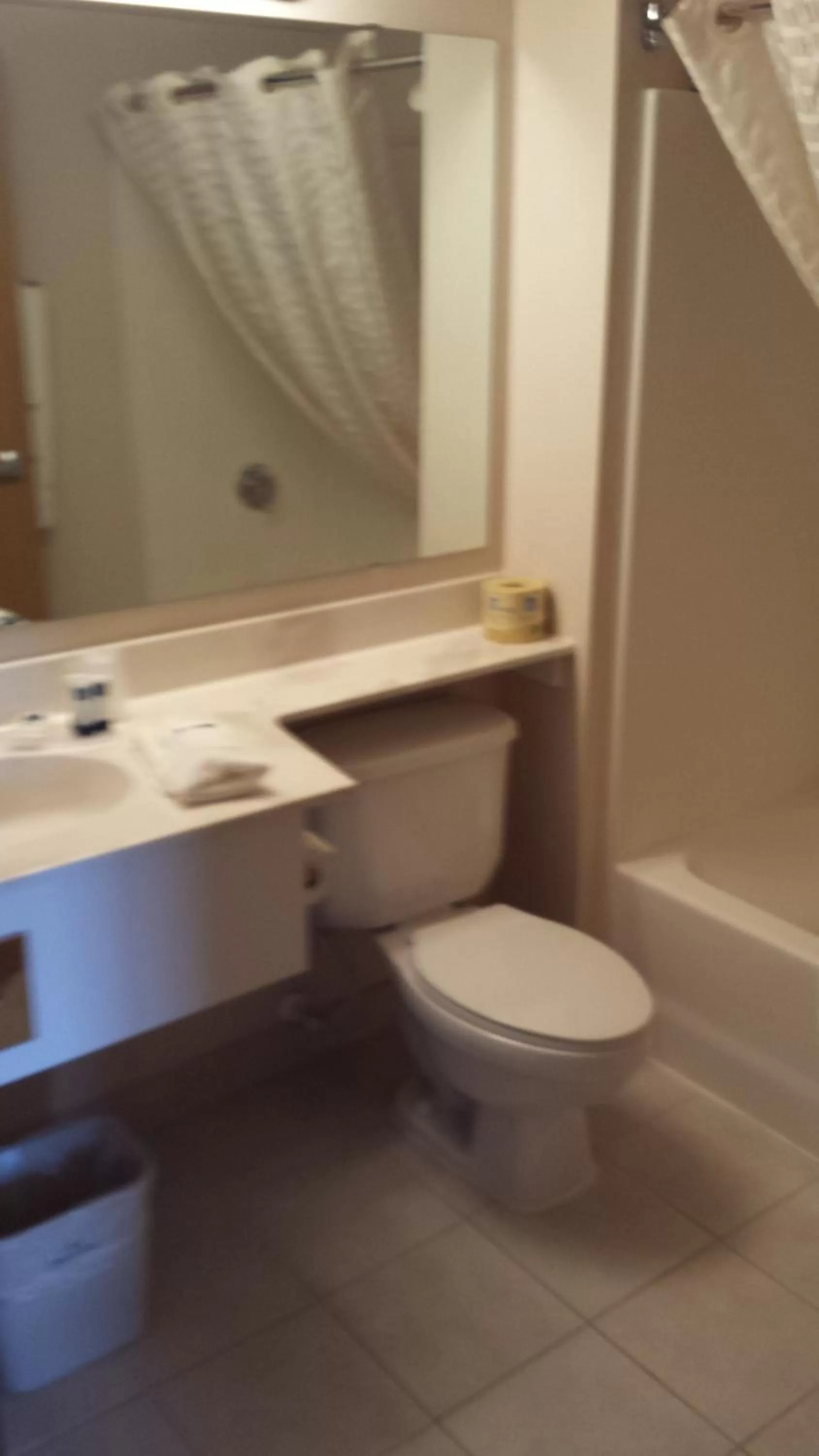 Bathroom in AmericInn by Wyndham Madison SD