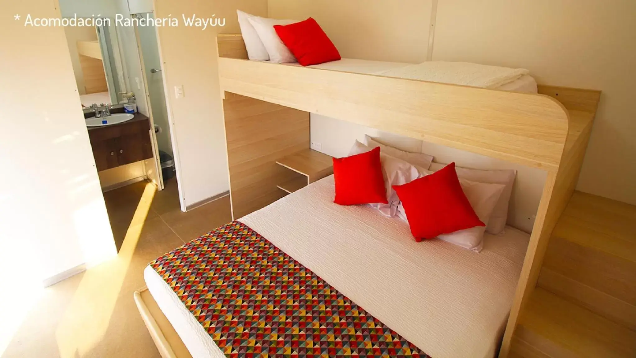 Budget Triple Room in Hotel Wayira Beach Budget Triple Room in Hotel Wayira Beach