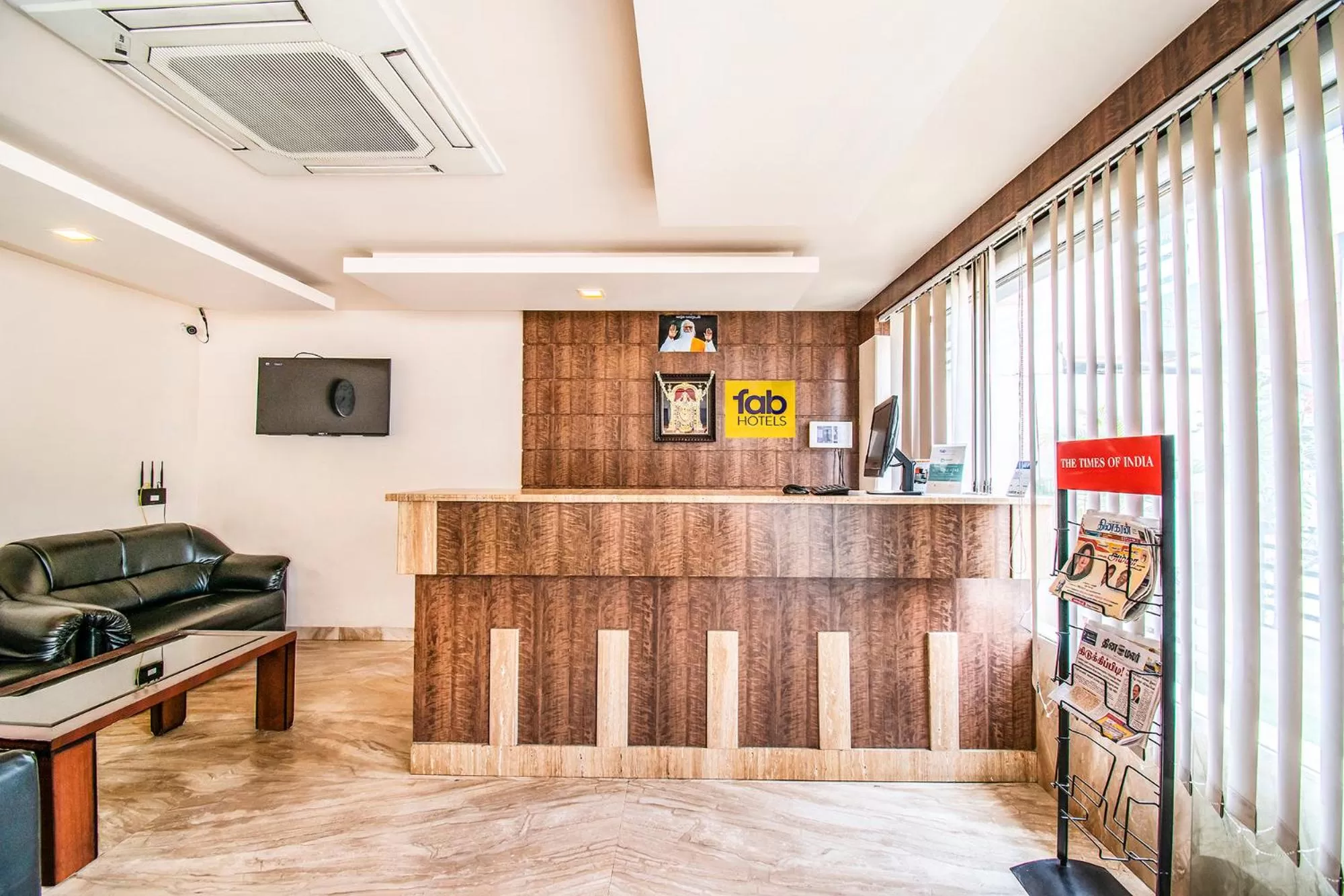 Lobby or reception, Lobby/Reception in FabHotel Prime Royal Castle Gandhipuram