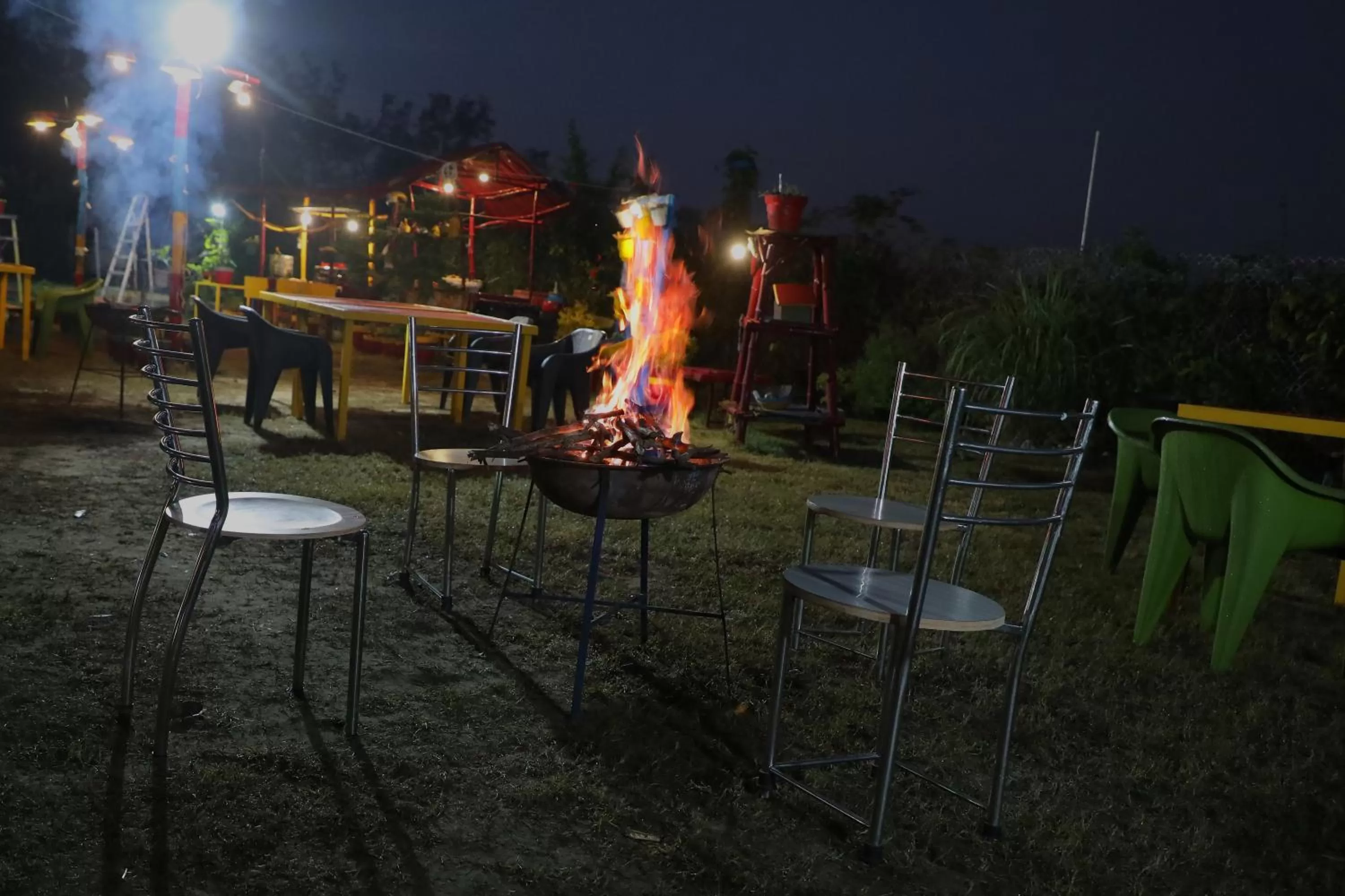 Restaurant/places to eat in Corbett Treat Resort By Atya Hotels