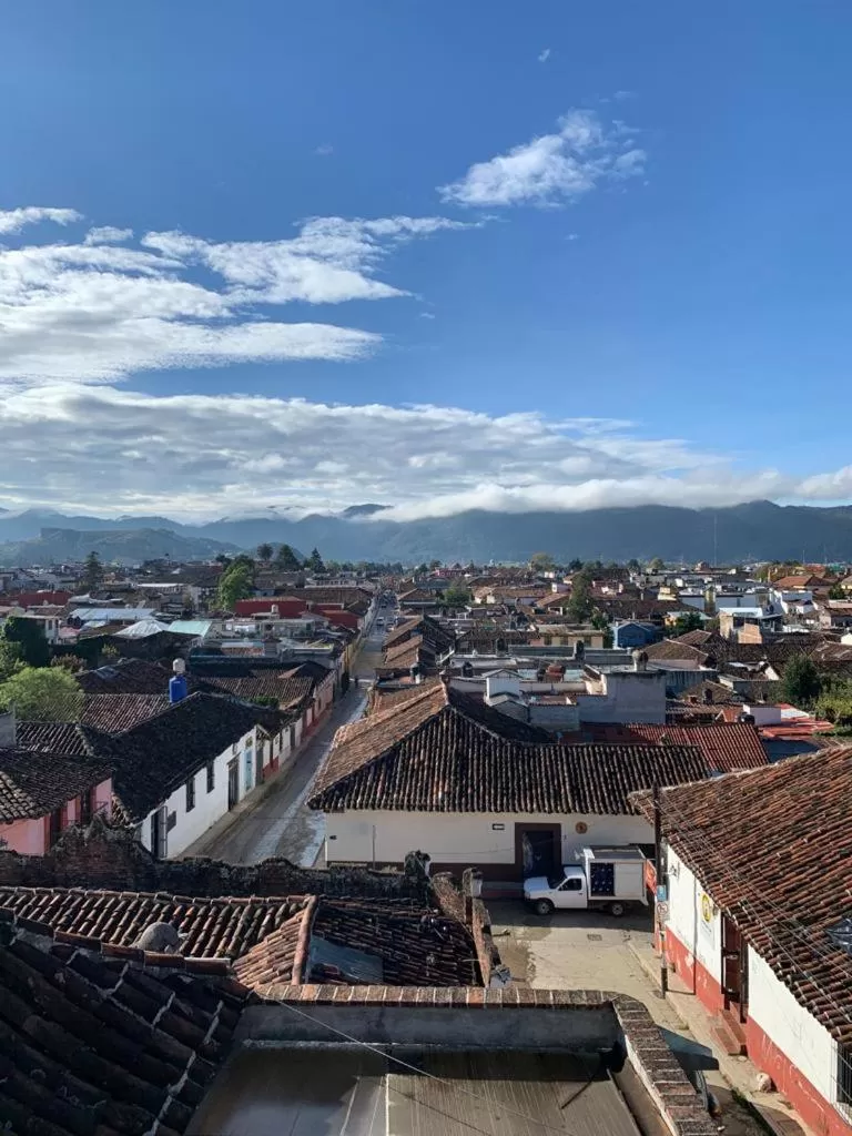 Bird's-eye View in kukulkan hostal