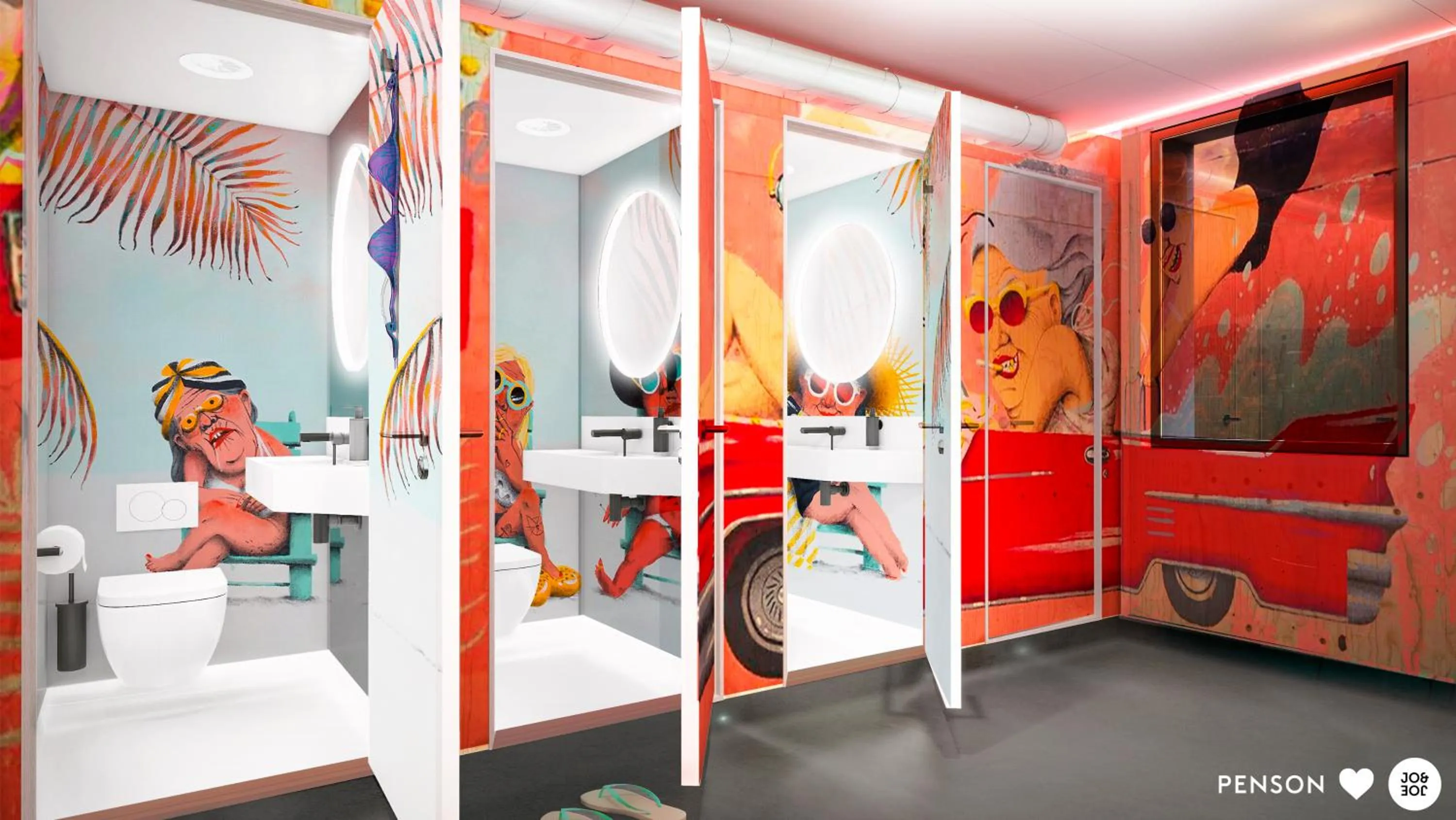 Toilet in JO&JOE Paris Gentilly - Auberge de Jeunesse