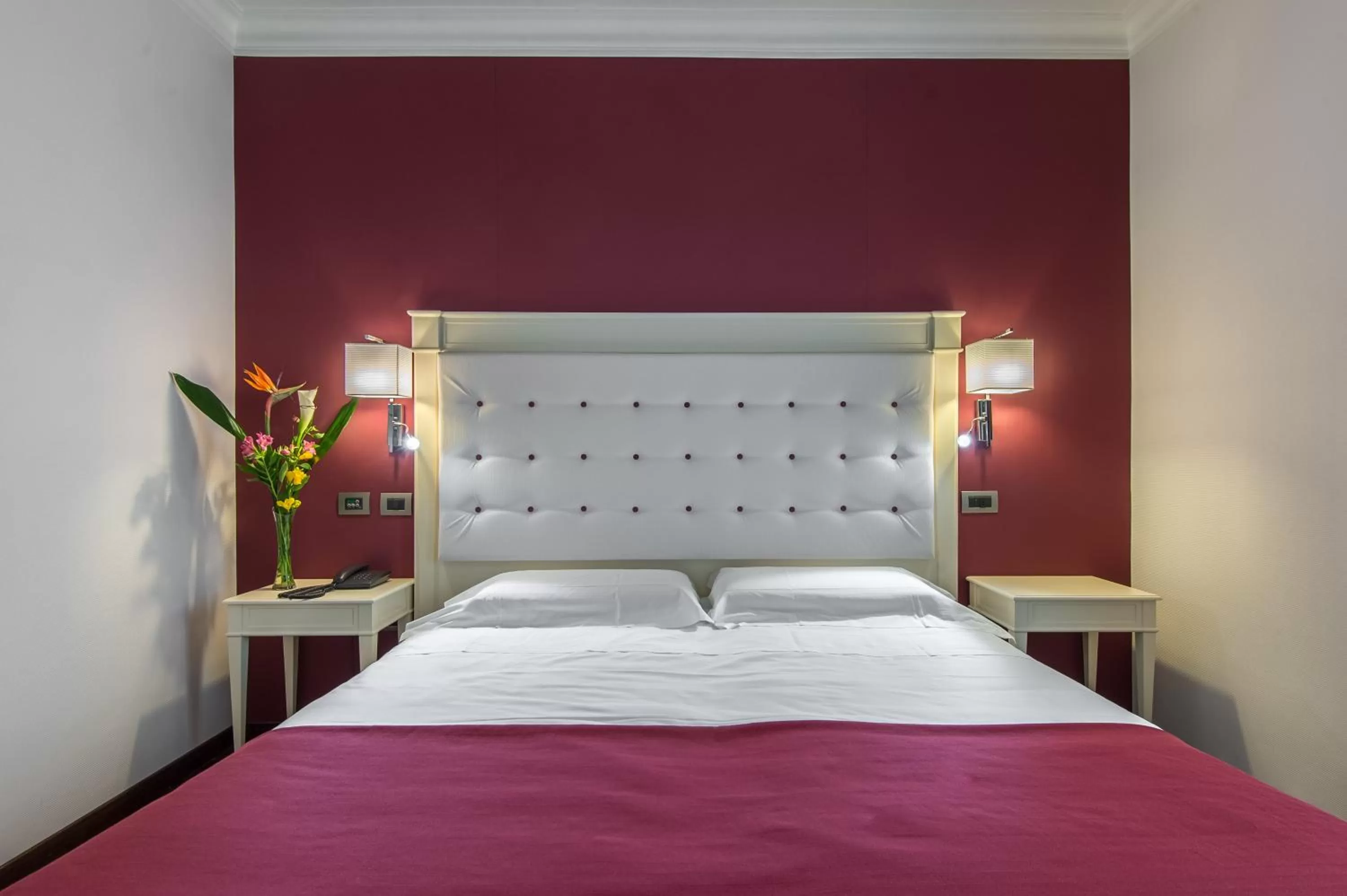 Bedroom, Bed in Trilussa Palace Hotel Congress & Spa