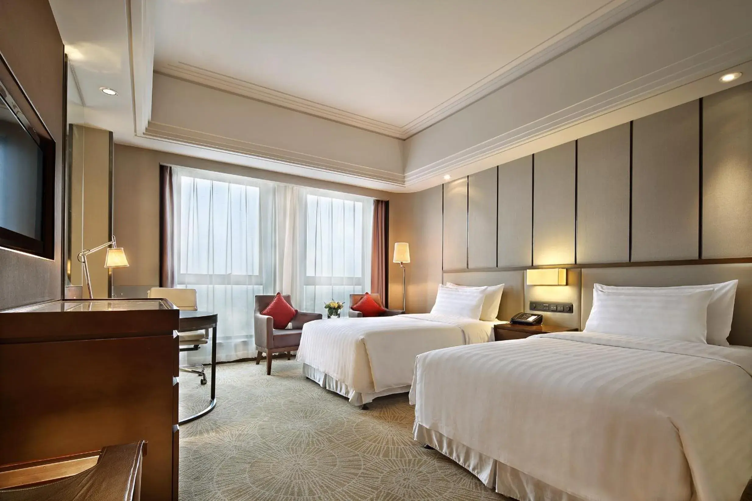 Premium Twin Room in The Qube Hotel Xinqiao Premium Twin Room in The Qube Hotel Xinqiao