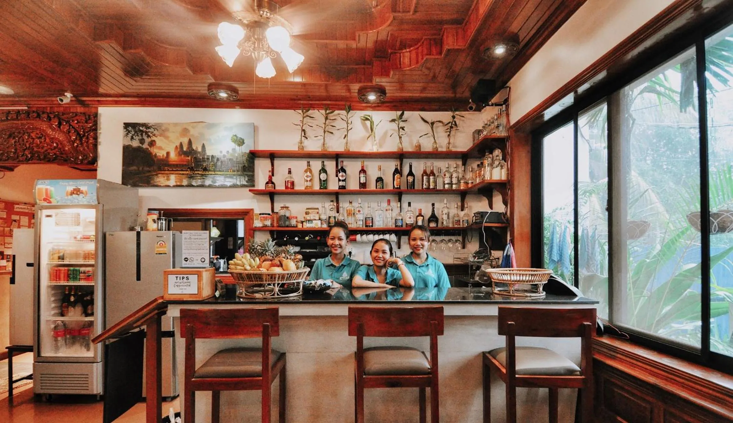 Lounge or bar in Bokre Angkor Hostel