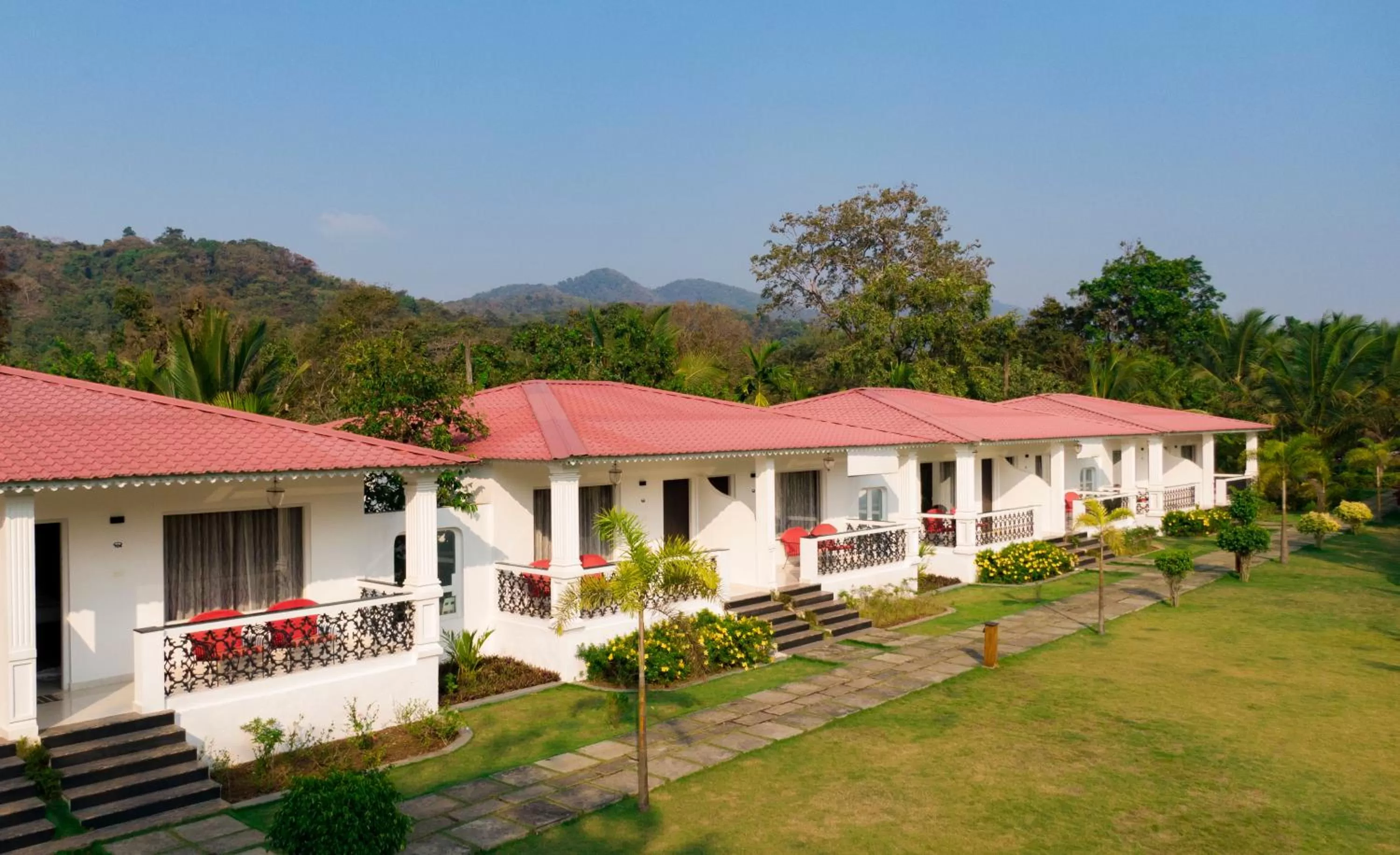 Property building in Wild Berry Resort Agonda