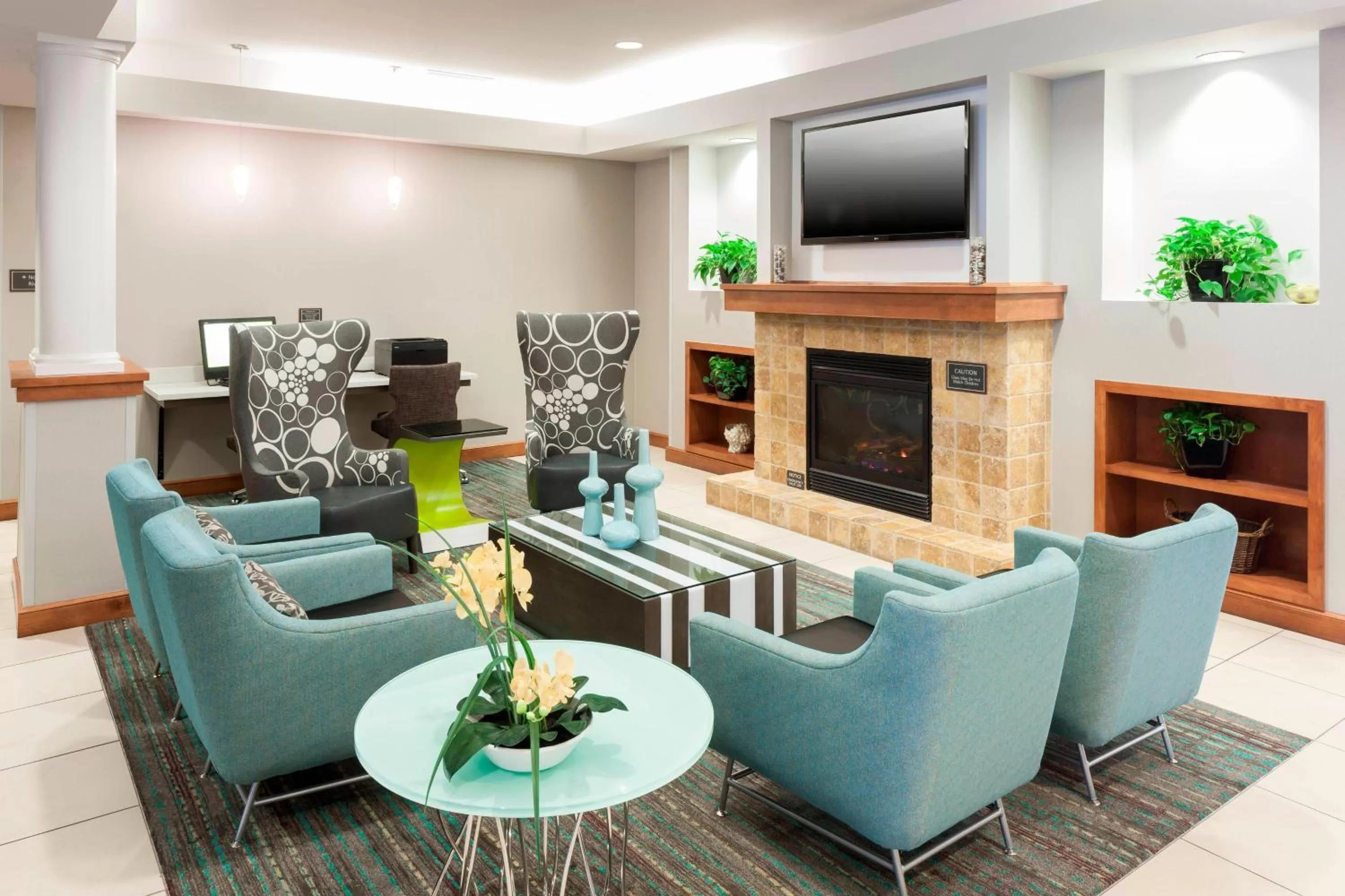 Lobby or reception in Residence Inn by Marriott Chicago Lake Forest/Mettawa
