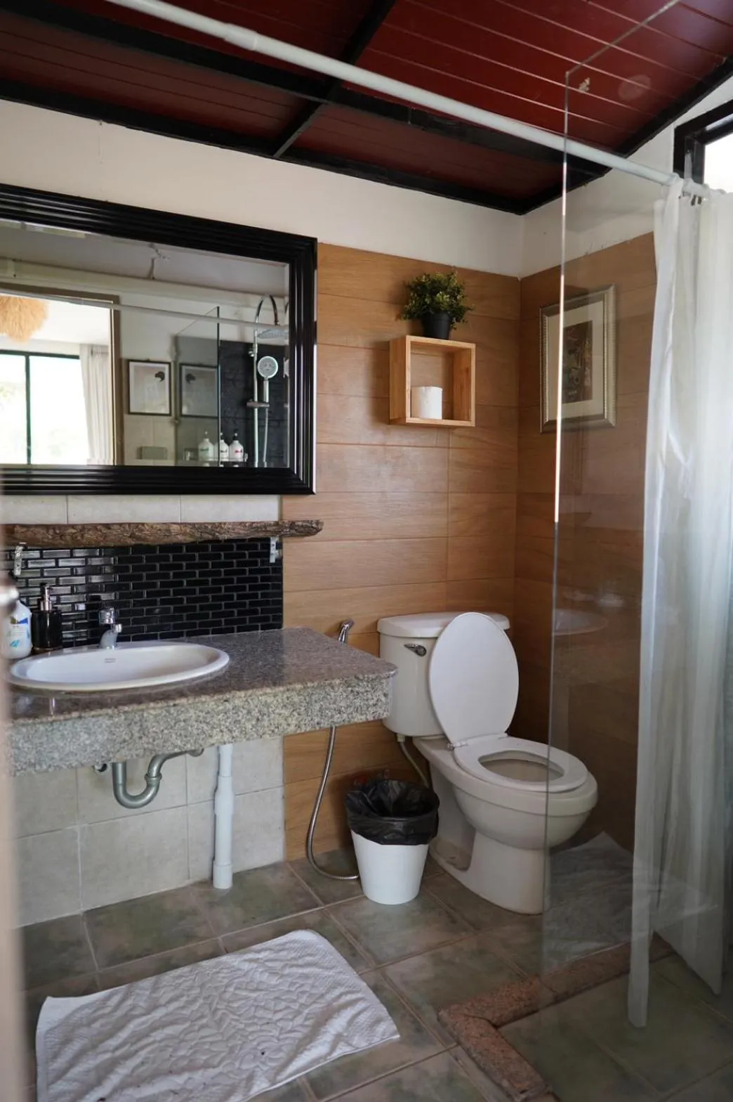 Shower in Villa Panalai