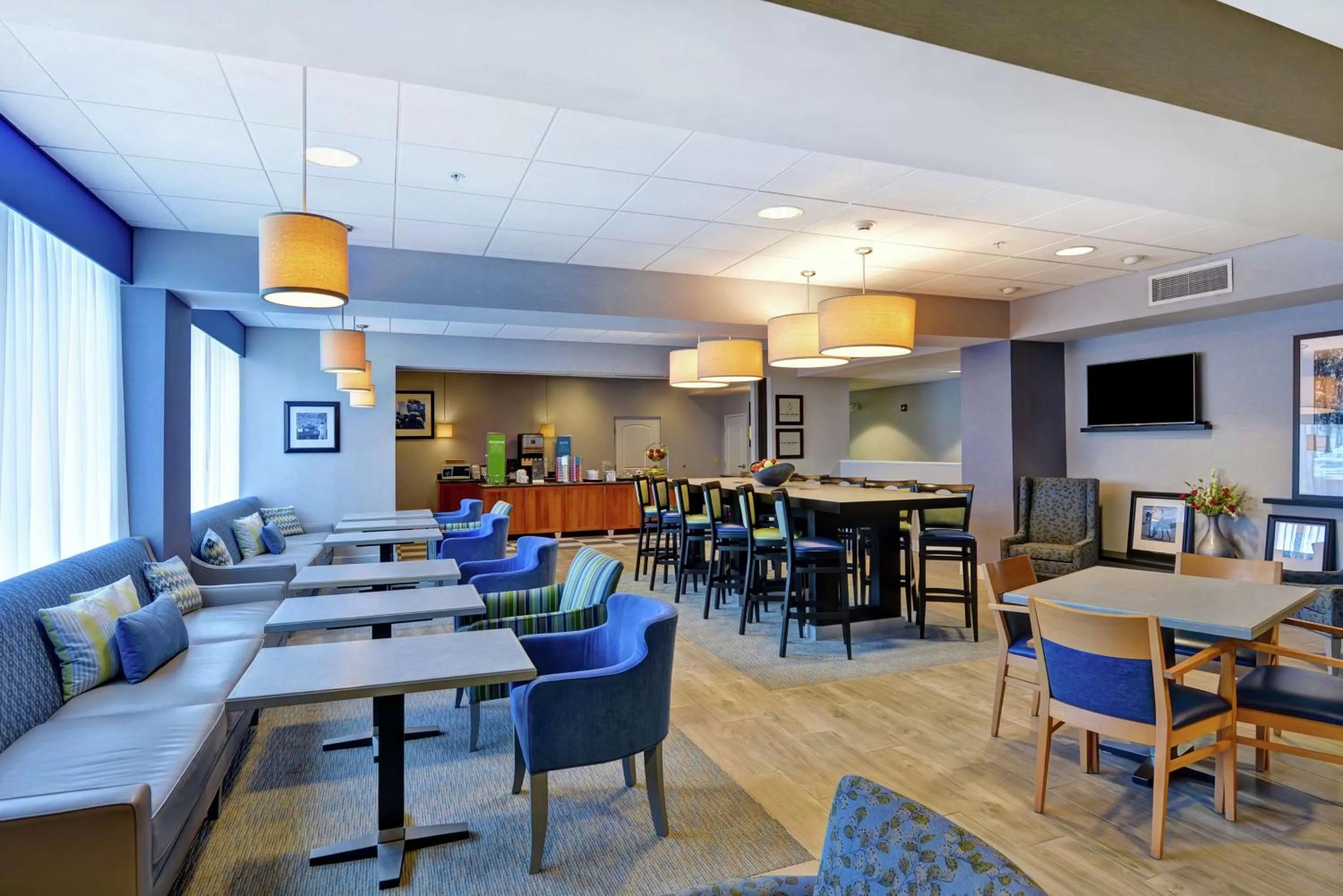 Lobby or reception in Hampton Inn Sayre