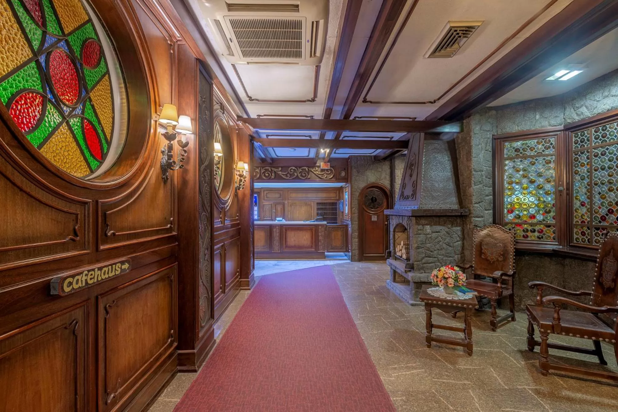 Lobby/Reception in Hotel Glória