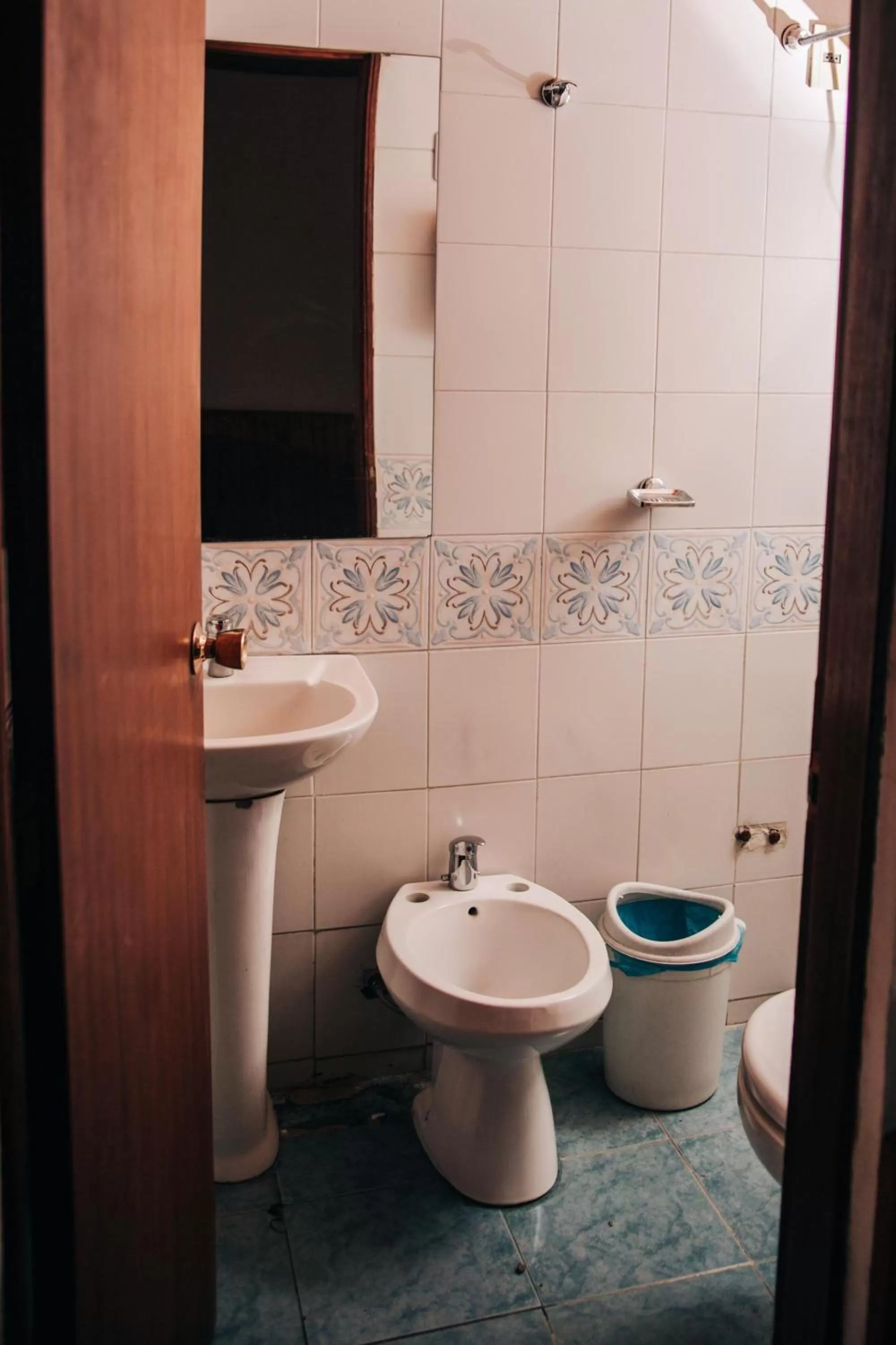 Decorative detail, Bathroom in Hotel Tia