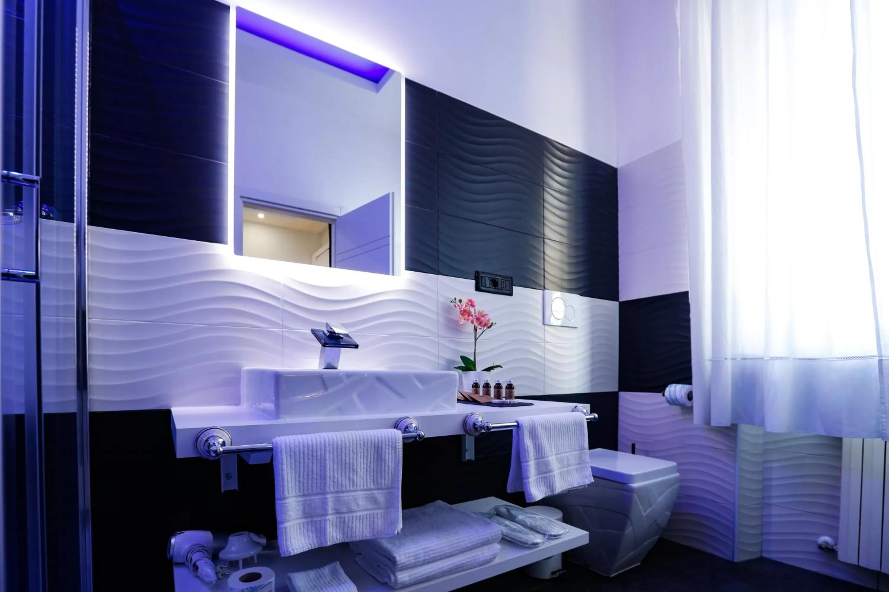 Bathroom in Escape Luxury Suite - CA Domus Collection