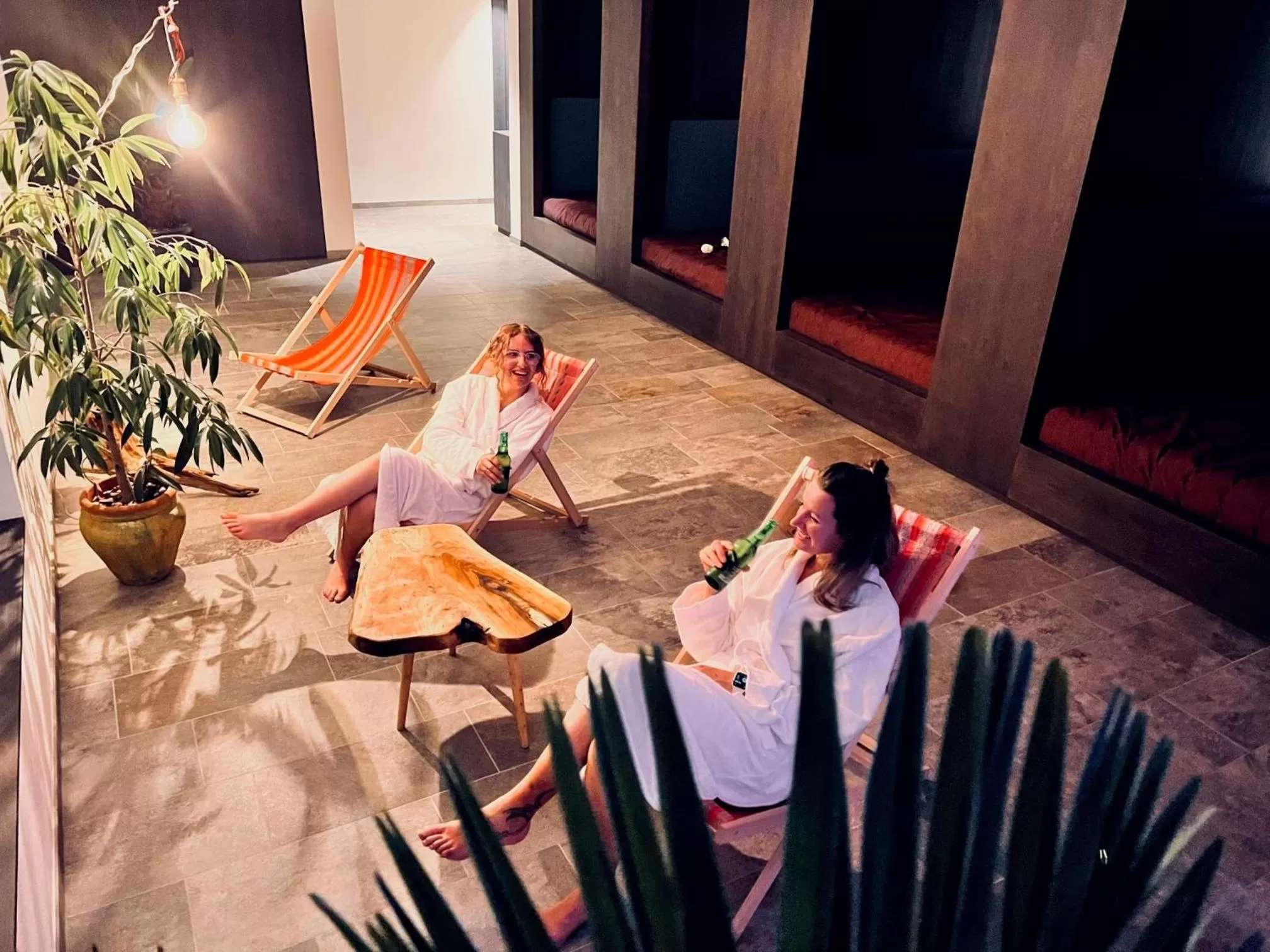 Swimming pool in Hotel Wochtla Buam Aktivhotel am Kronplatz mit Sauna