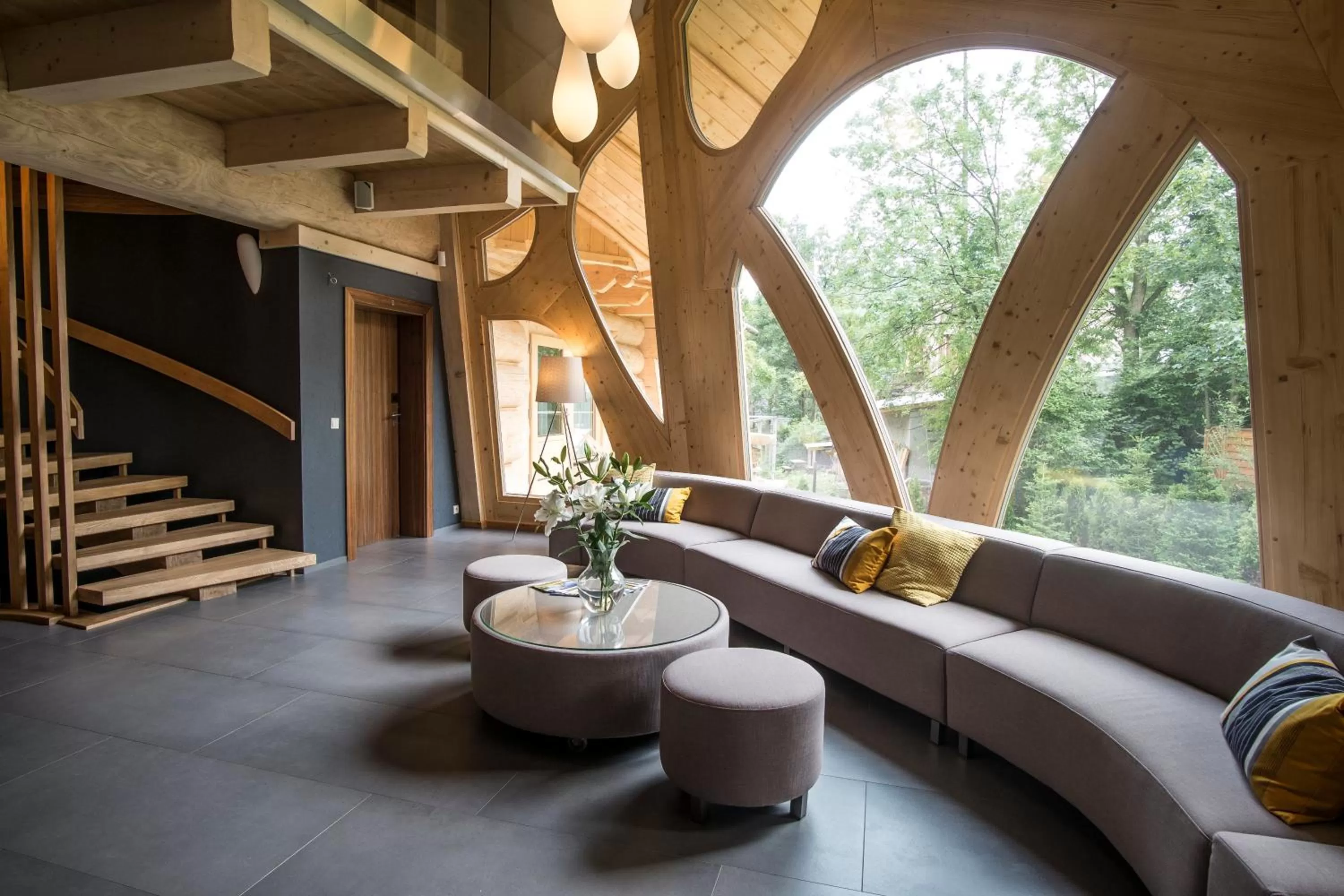 Communal lounge/ TV room in Villa Belweder