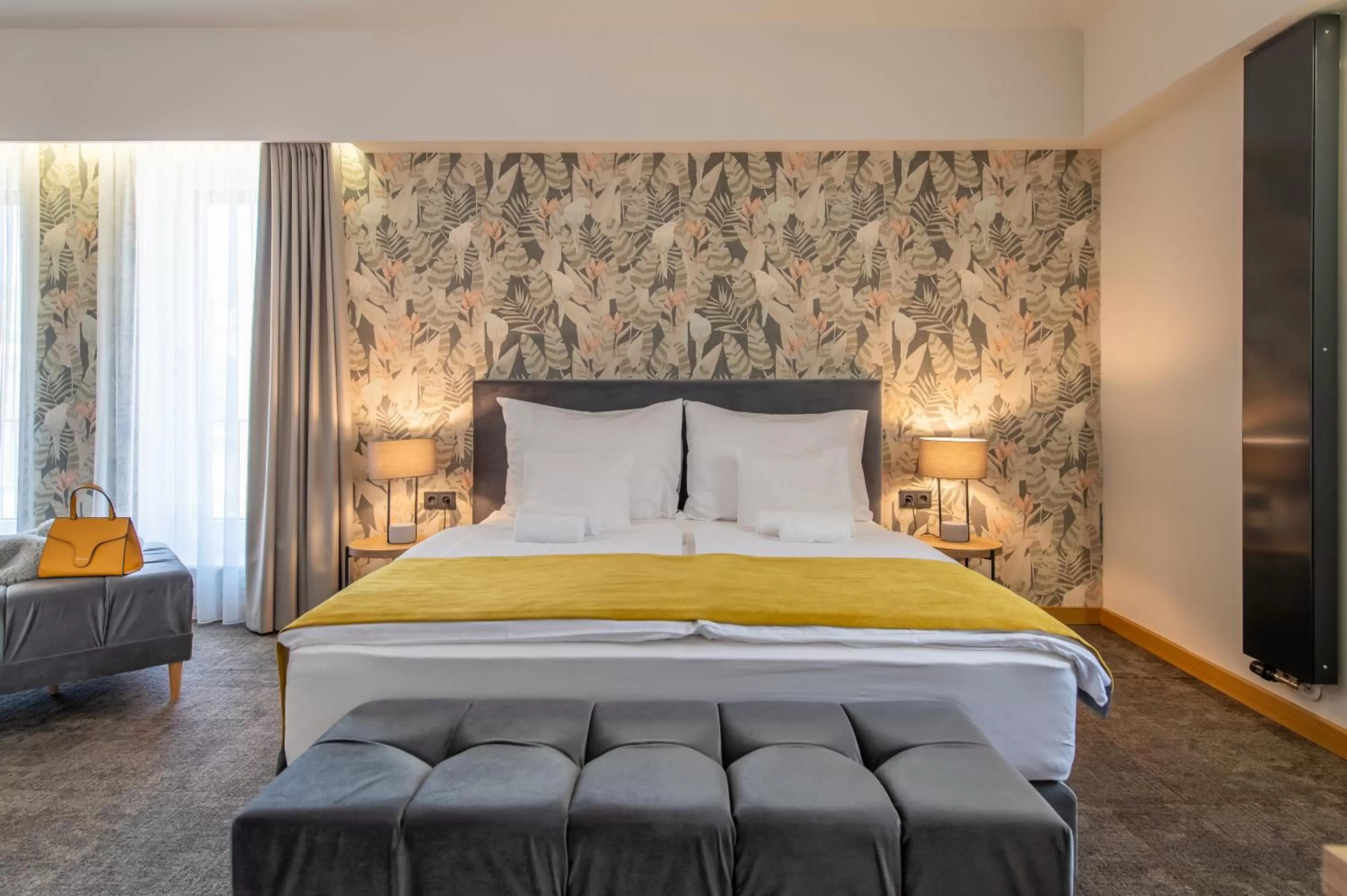 Bed in Botrytis Borhotel