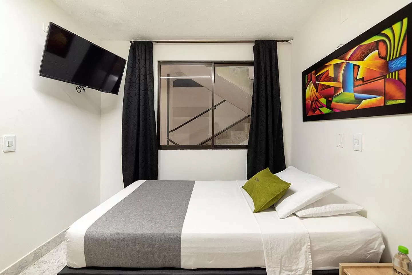 Bed in Hotel Balcones del Estadio