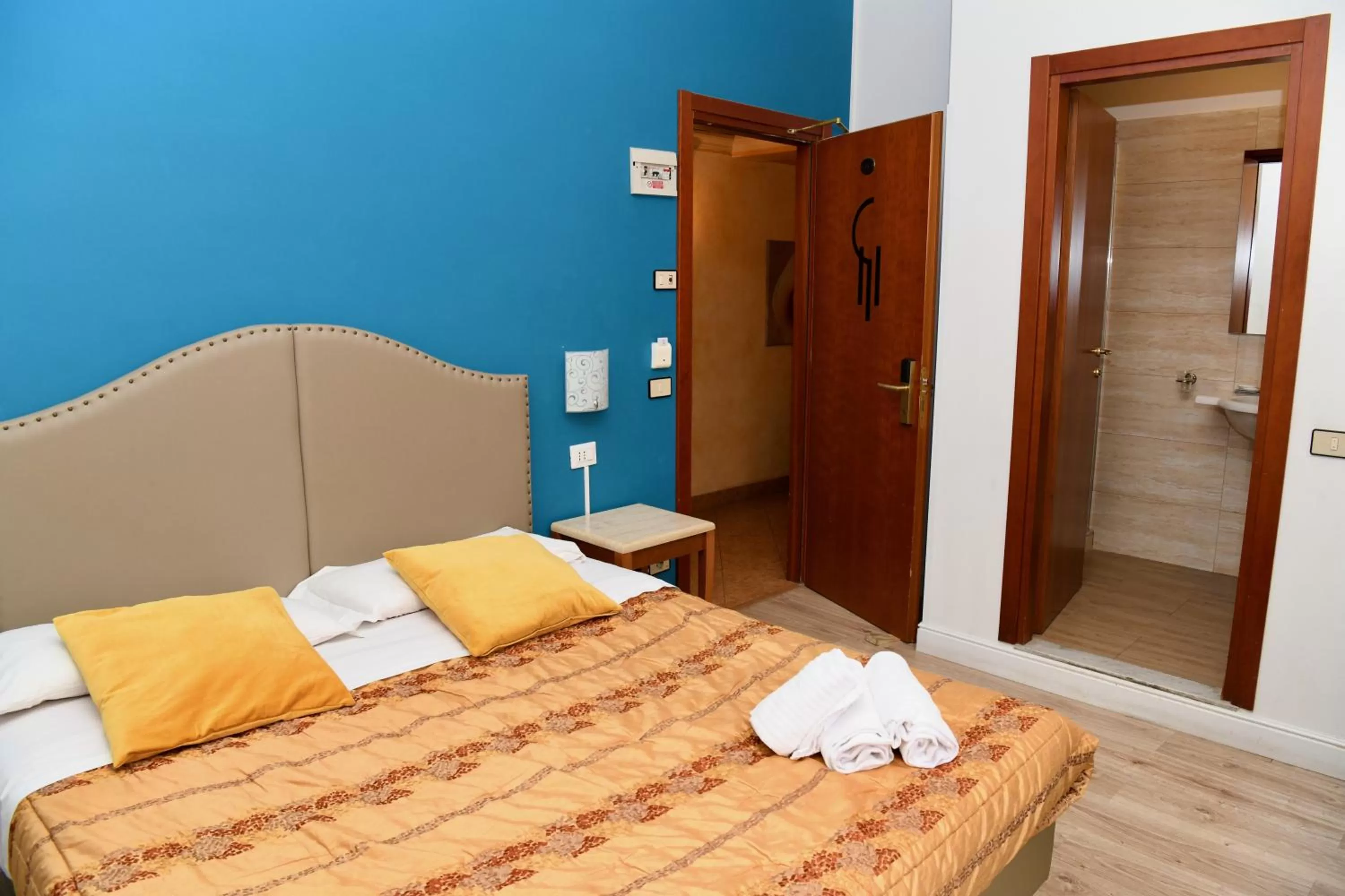 Bed in Hotel Anacapri