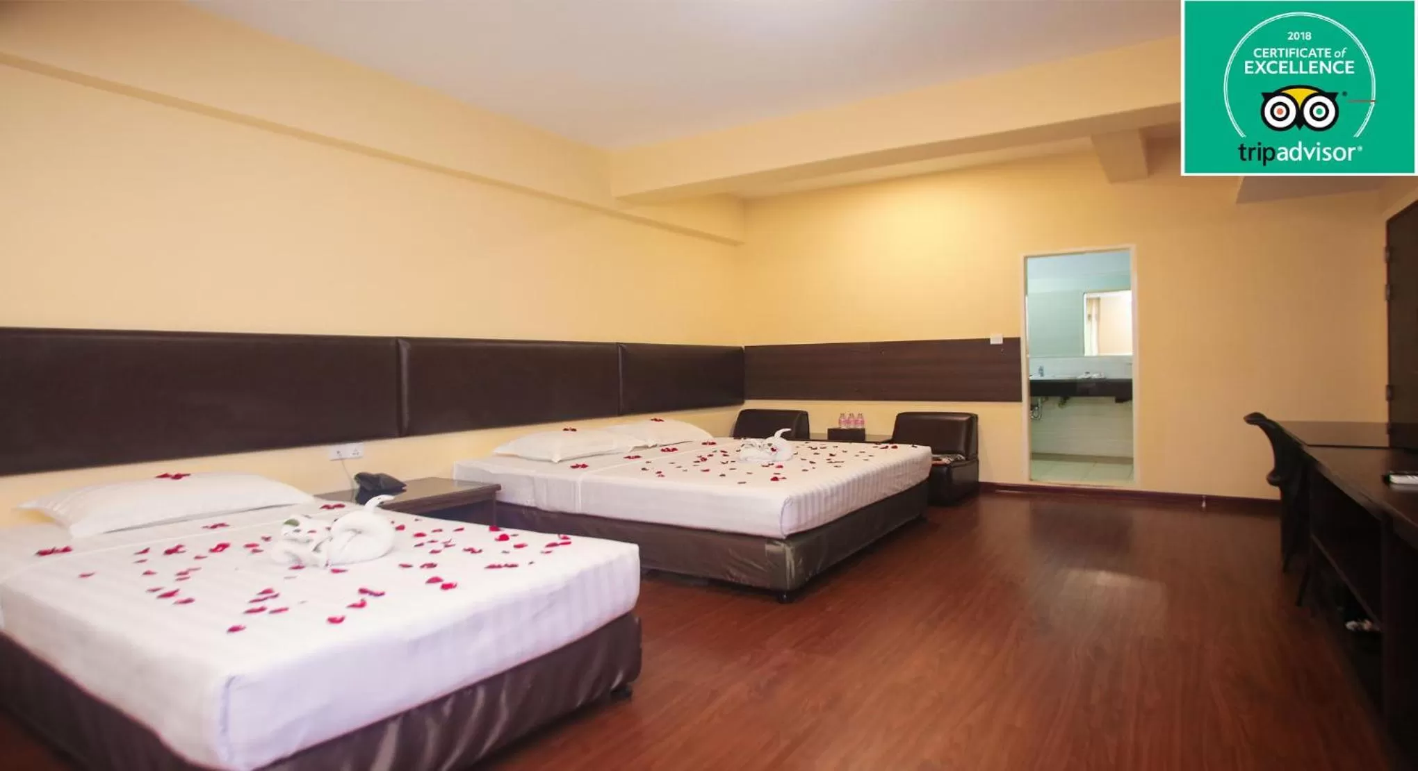 Bed in Grace Treasure Hotel