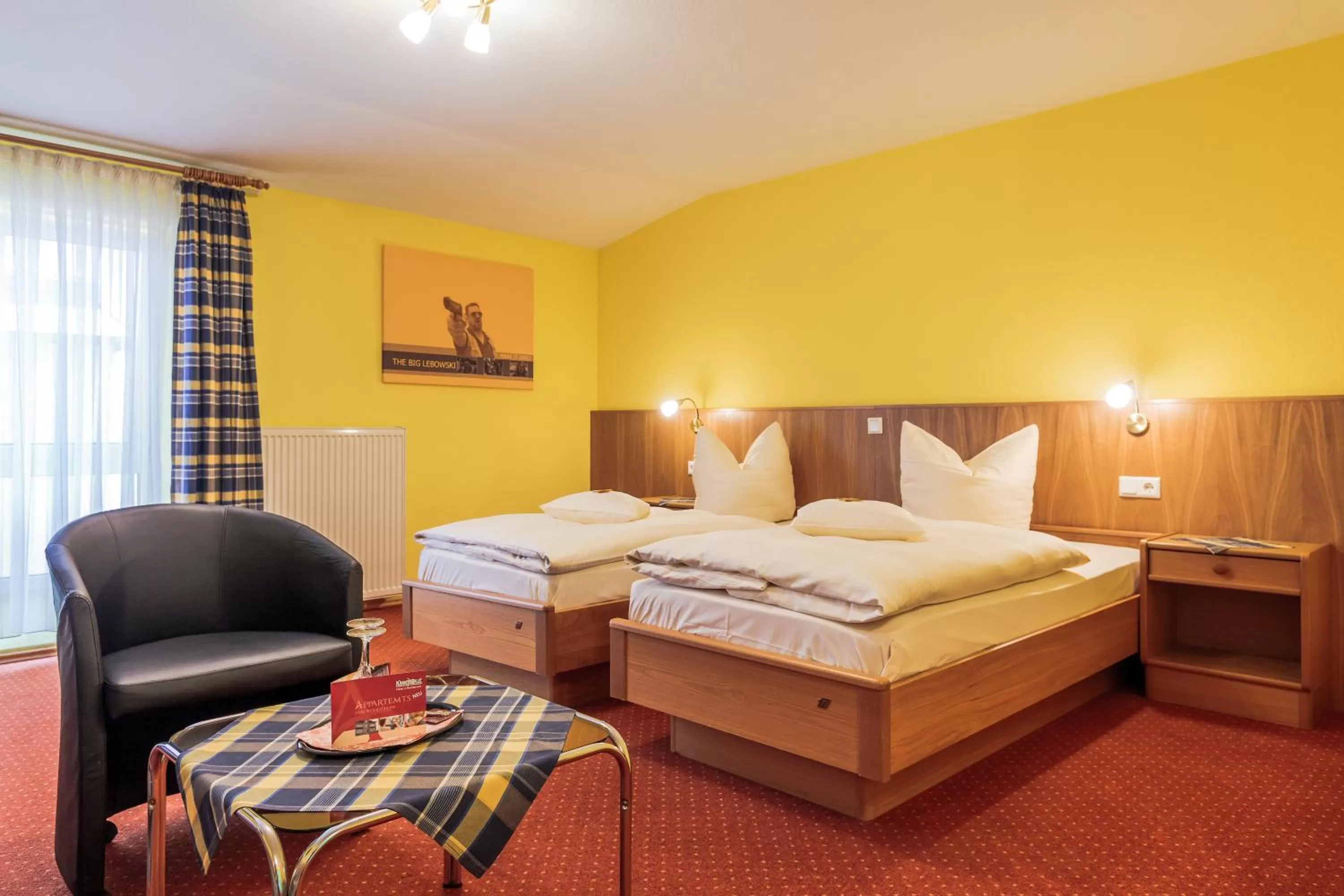 Bed in Hotel Kasserolle