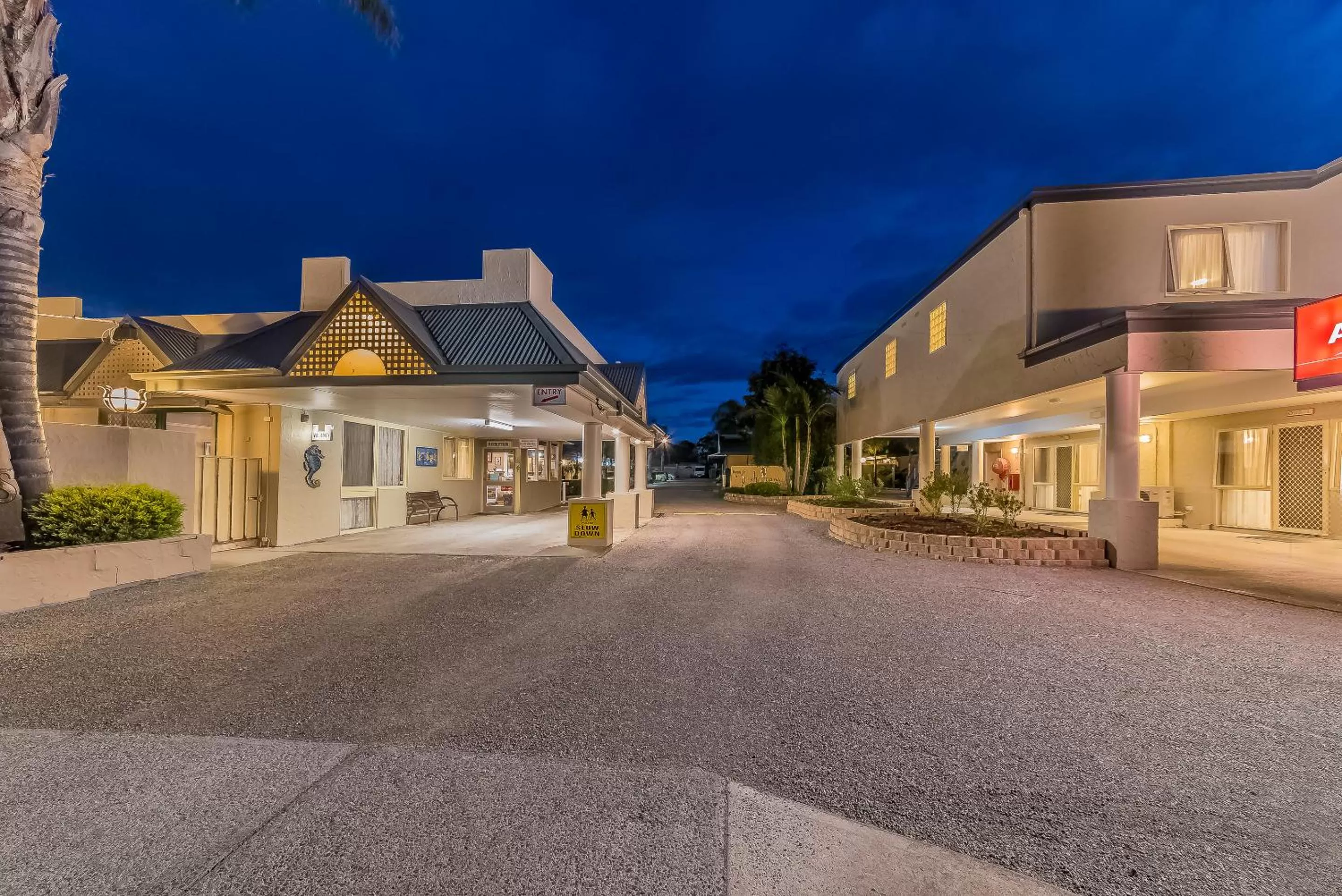 Property building in Seahorse Motel Cowes