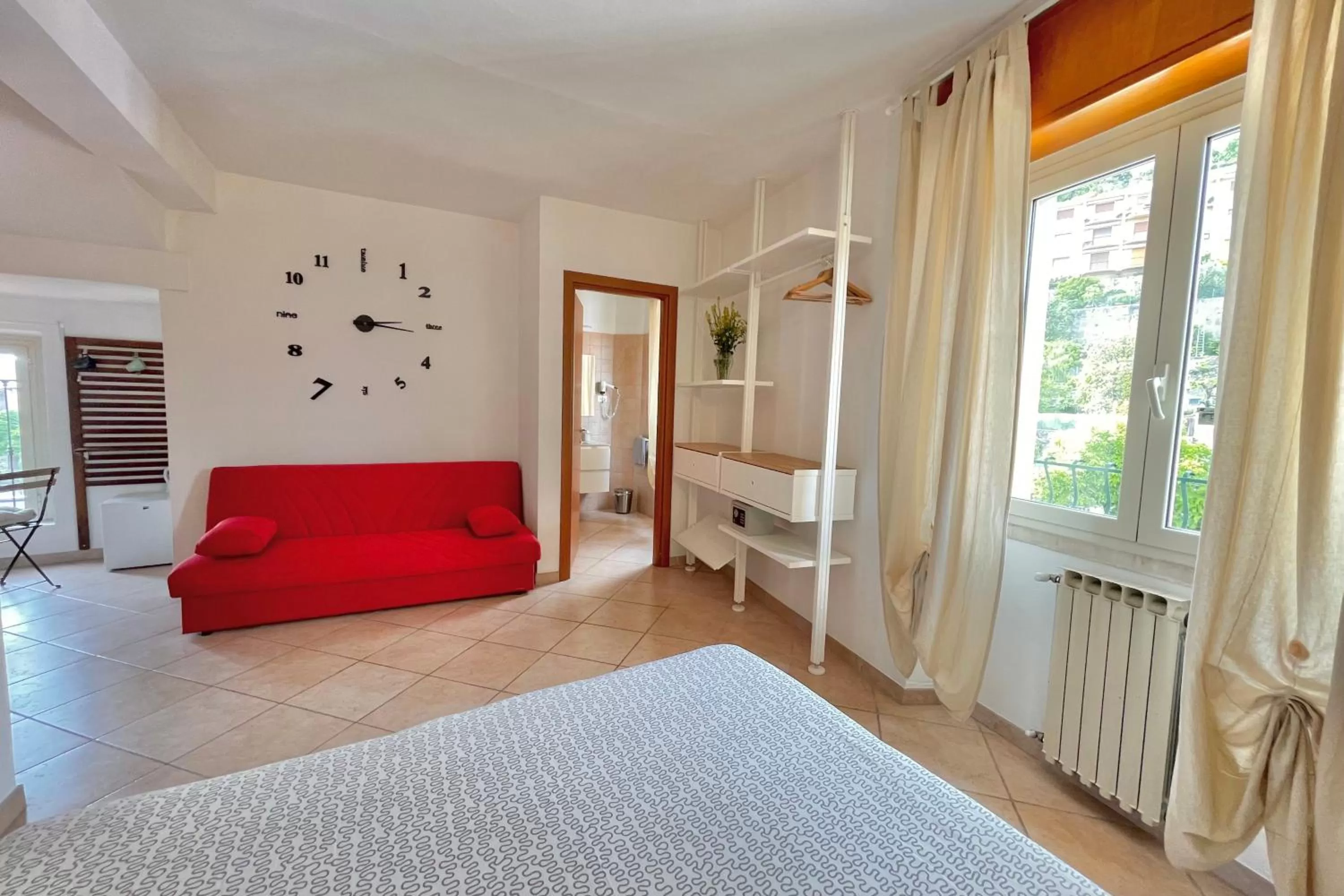 Photo of the whole room, Bed in Albergo Vittoria