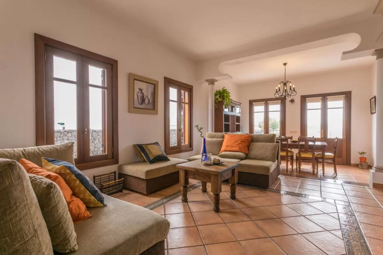 Living room, Seating Area in Villa El Jable Lanzarote