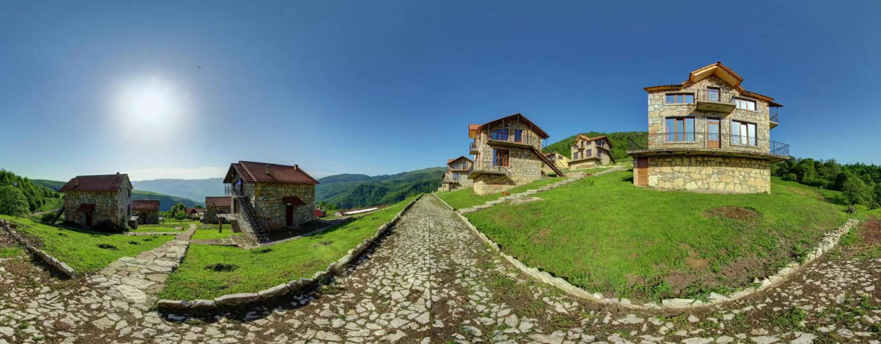 Facade/entrance in Apaga Resort