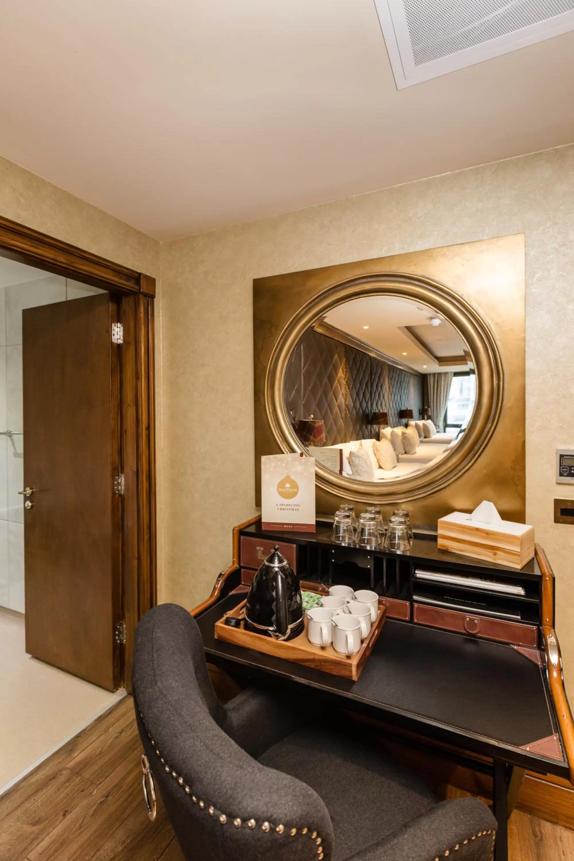 Decorative detail in The Shankly Hotel