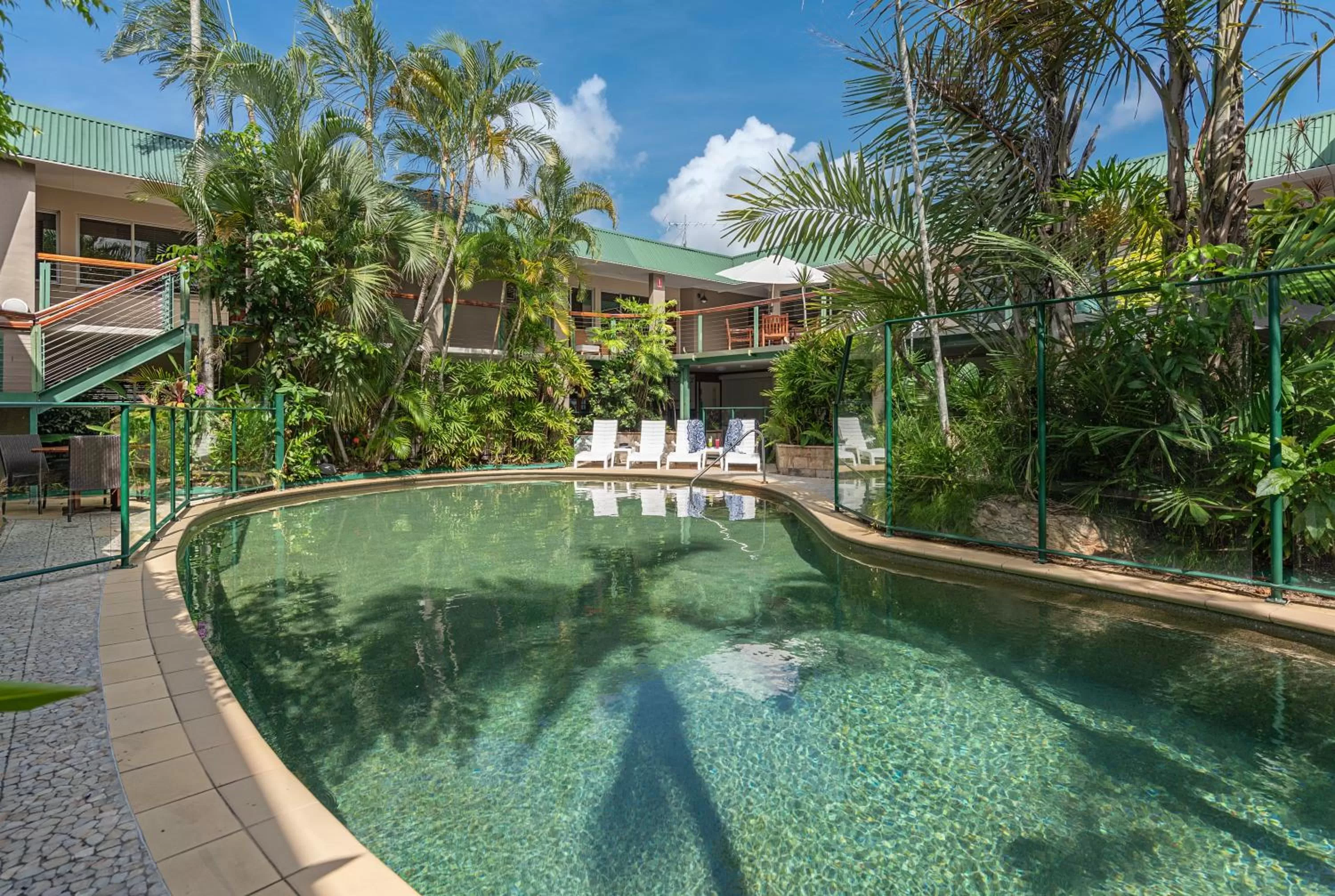 Swimming pool in Bay Village Tropical Retreat & Apartments