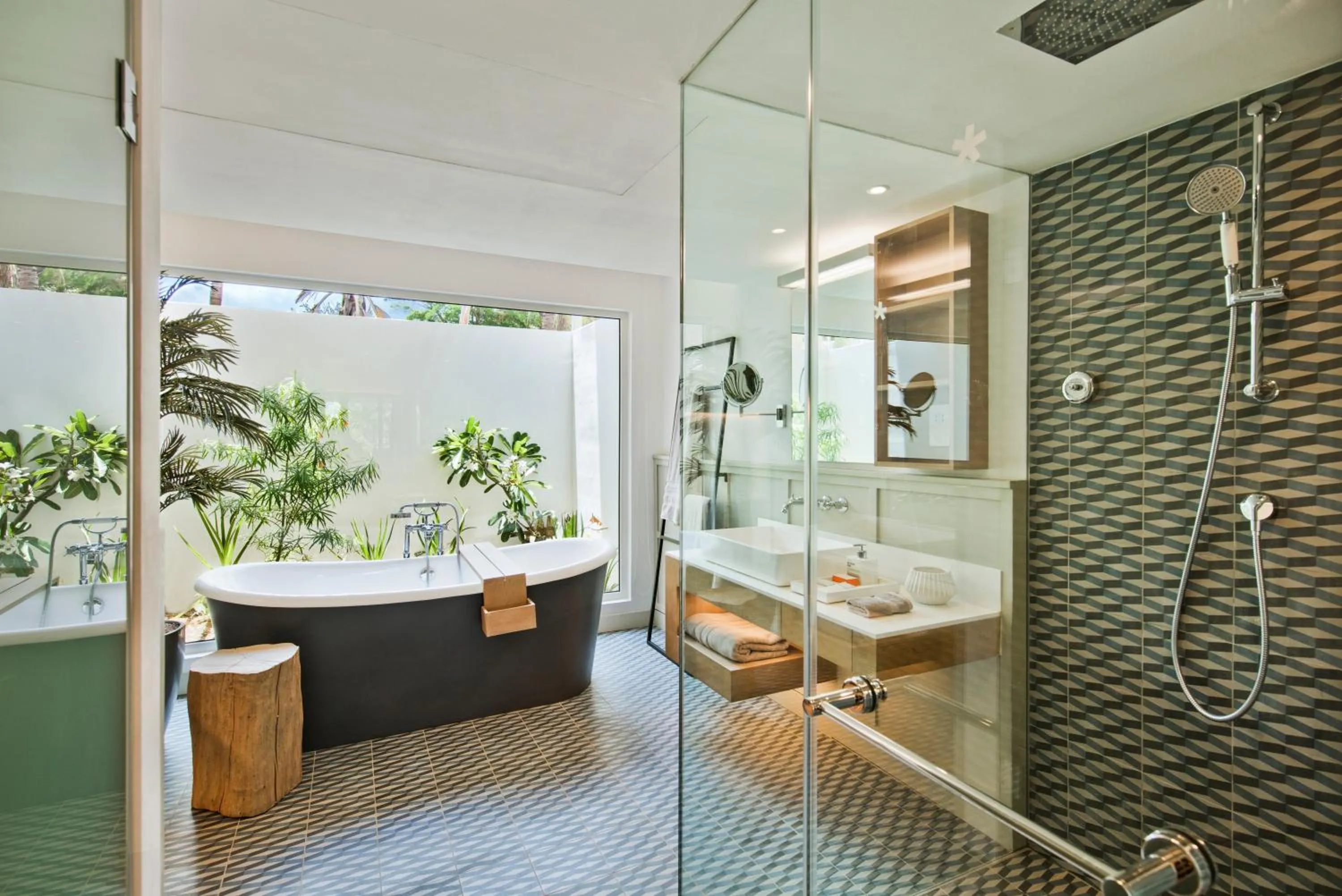 Bathroom in LUX* Grand Gaube Resort & Villas