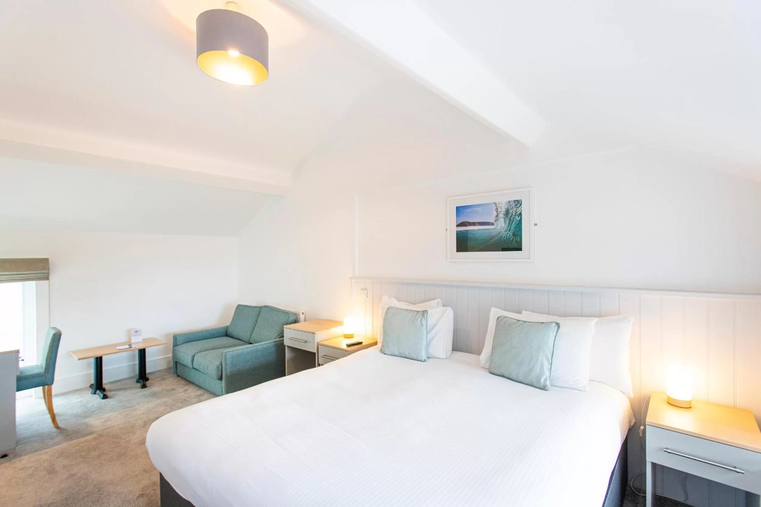 Bed in Tregenna Castle Resort