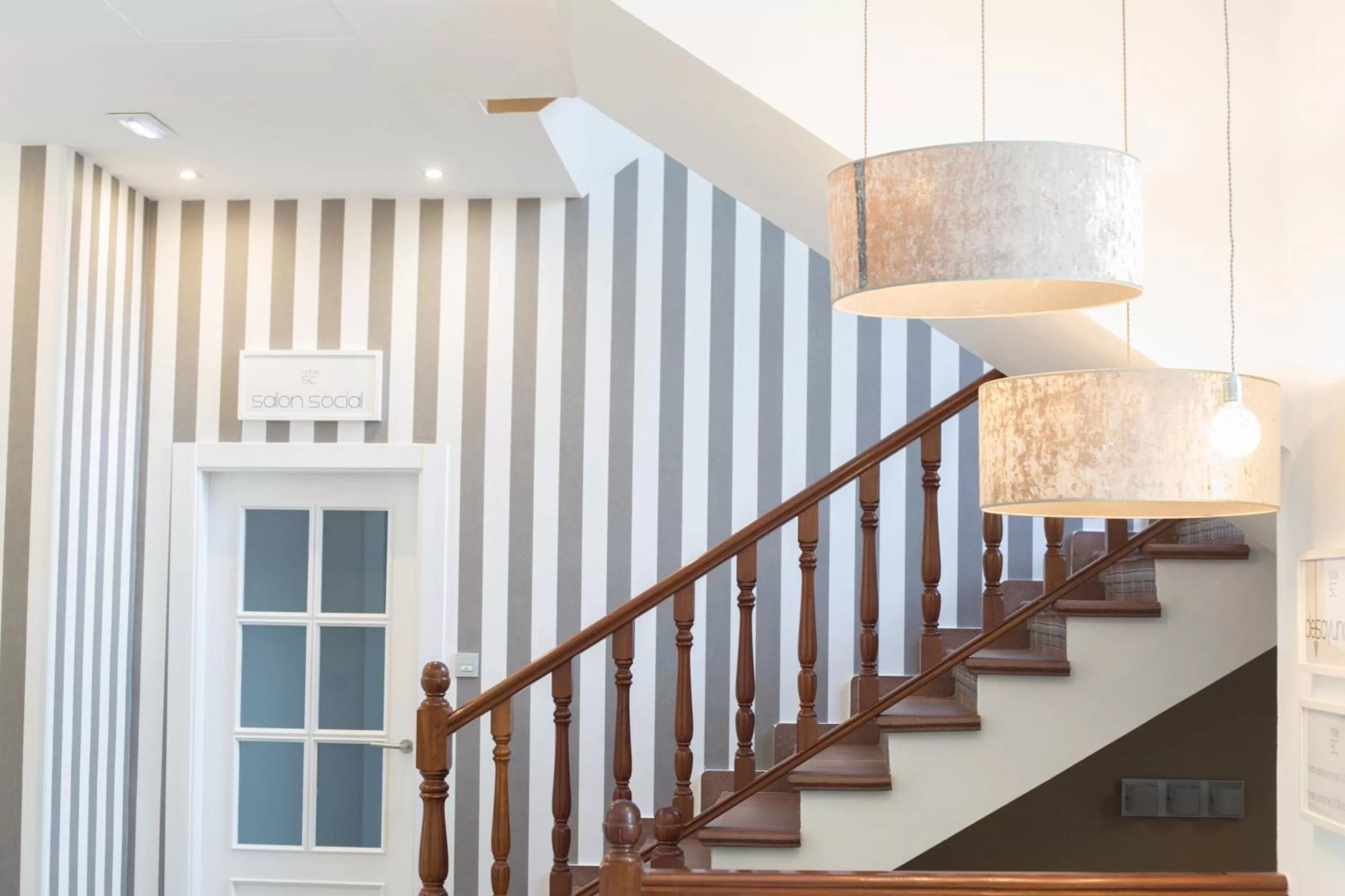 Lobby or reception in Hotel Santa Cruz