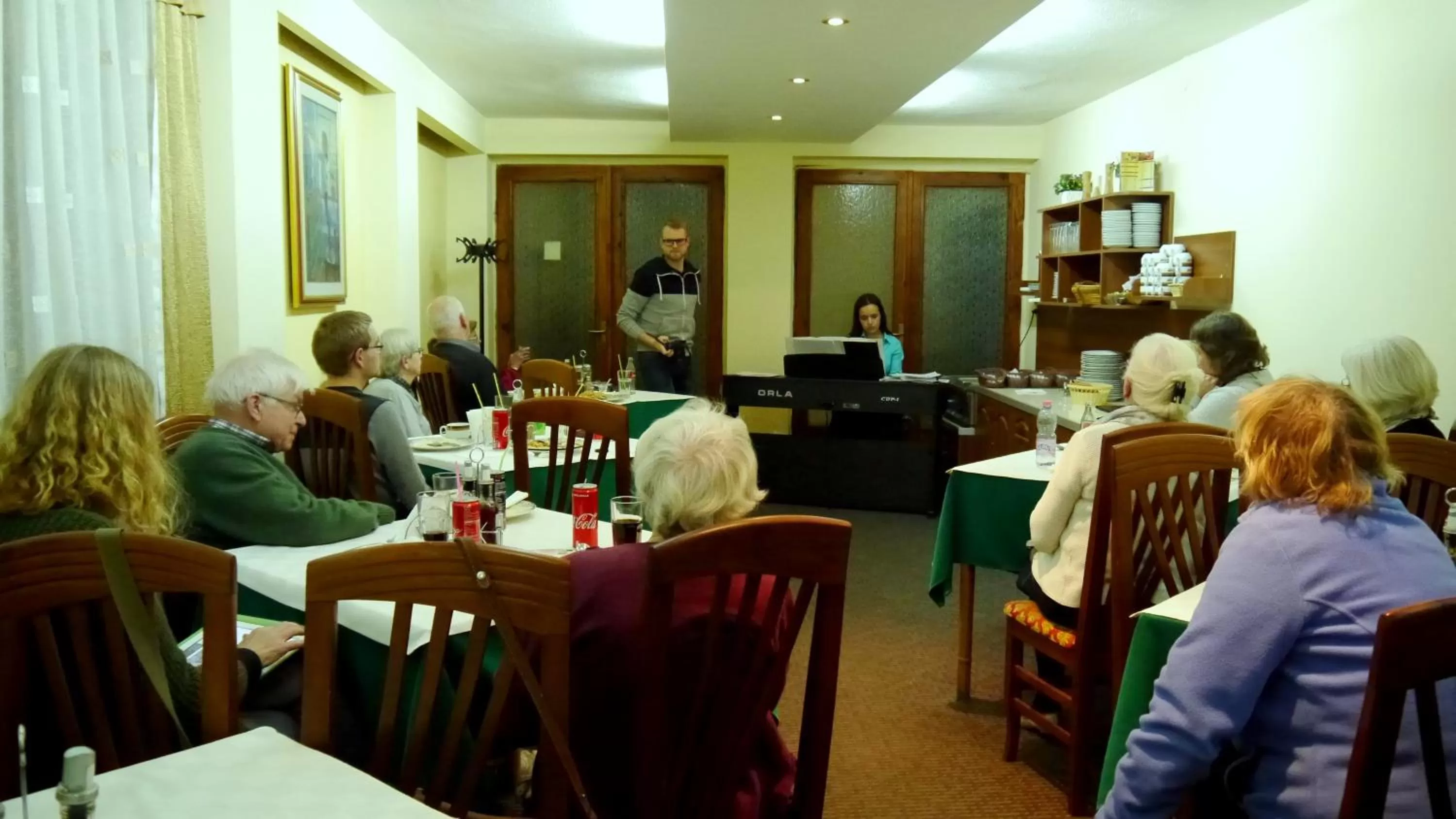 Restaurant/places to eat in Kruja Hotel