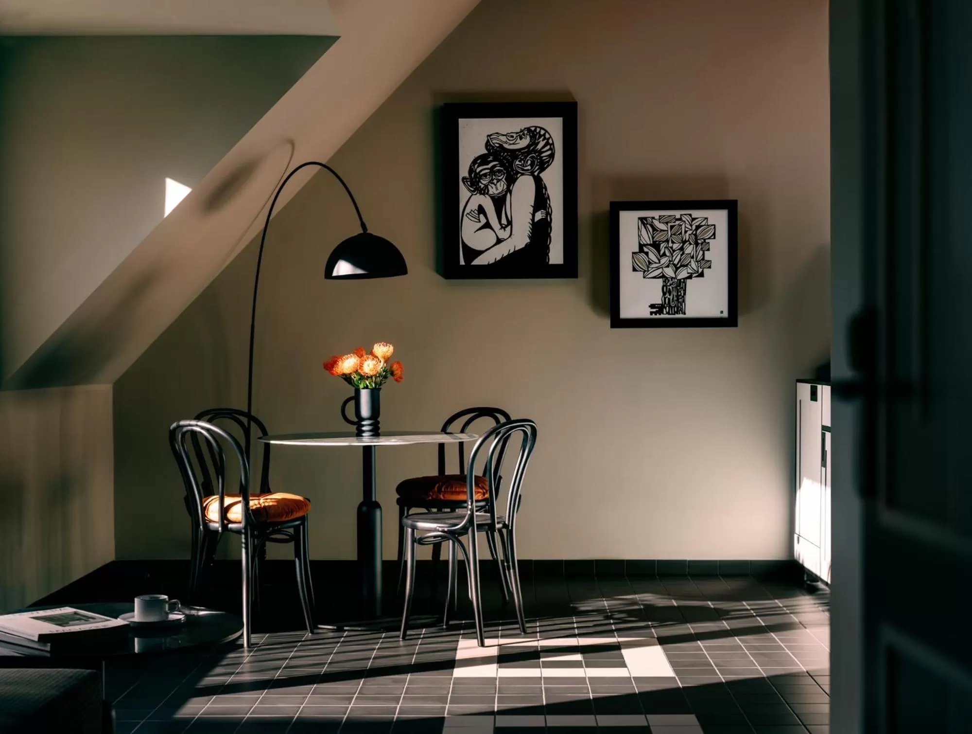 Living room in WELTWIEN Luxury Art Apartments & Free Parking