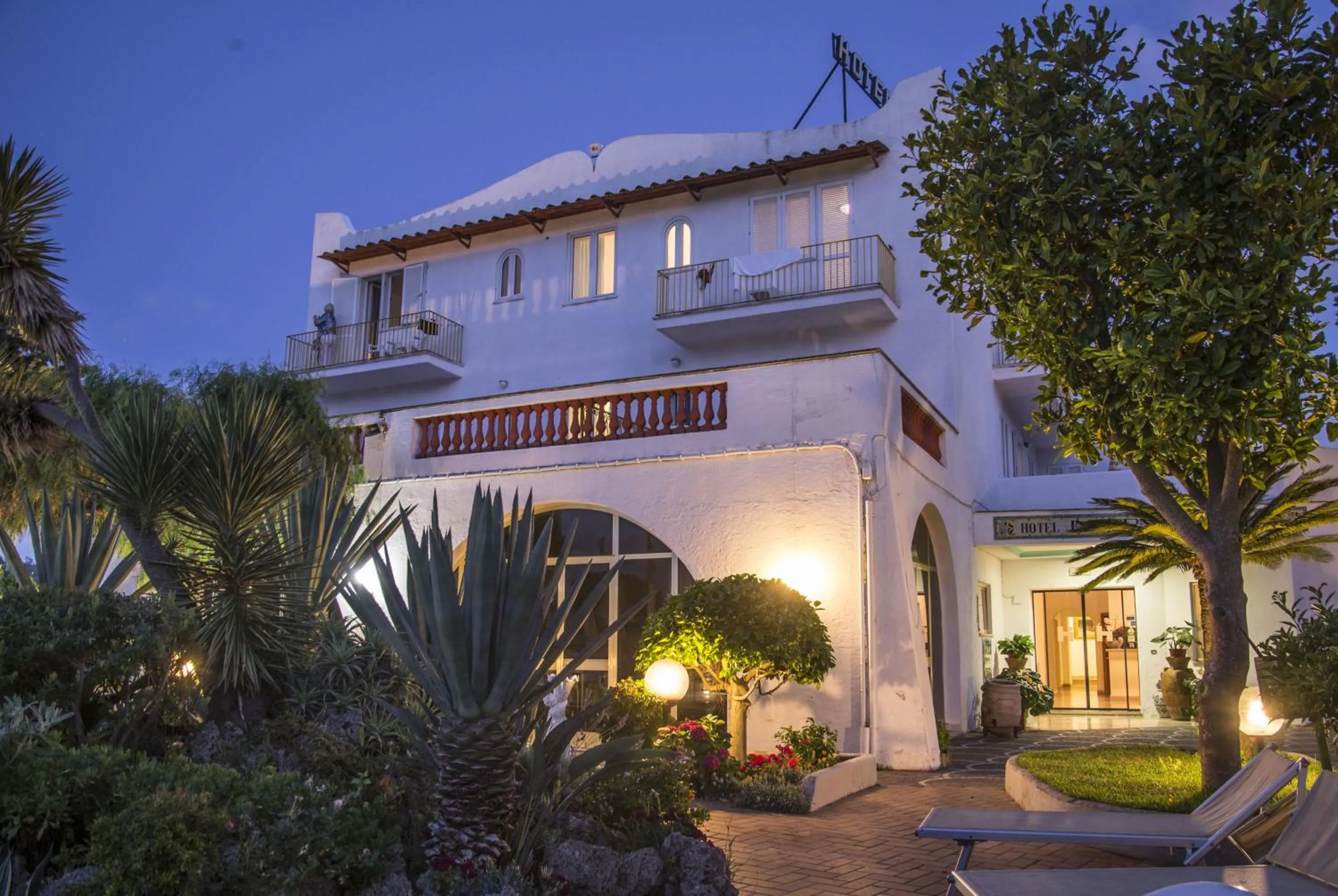 Facade/entrance in Hotel Internazionale