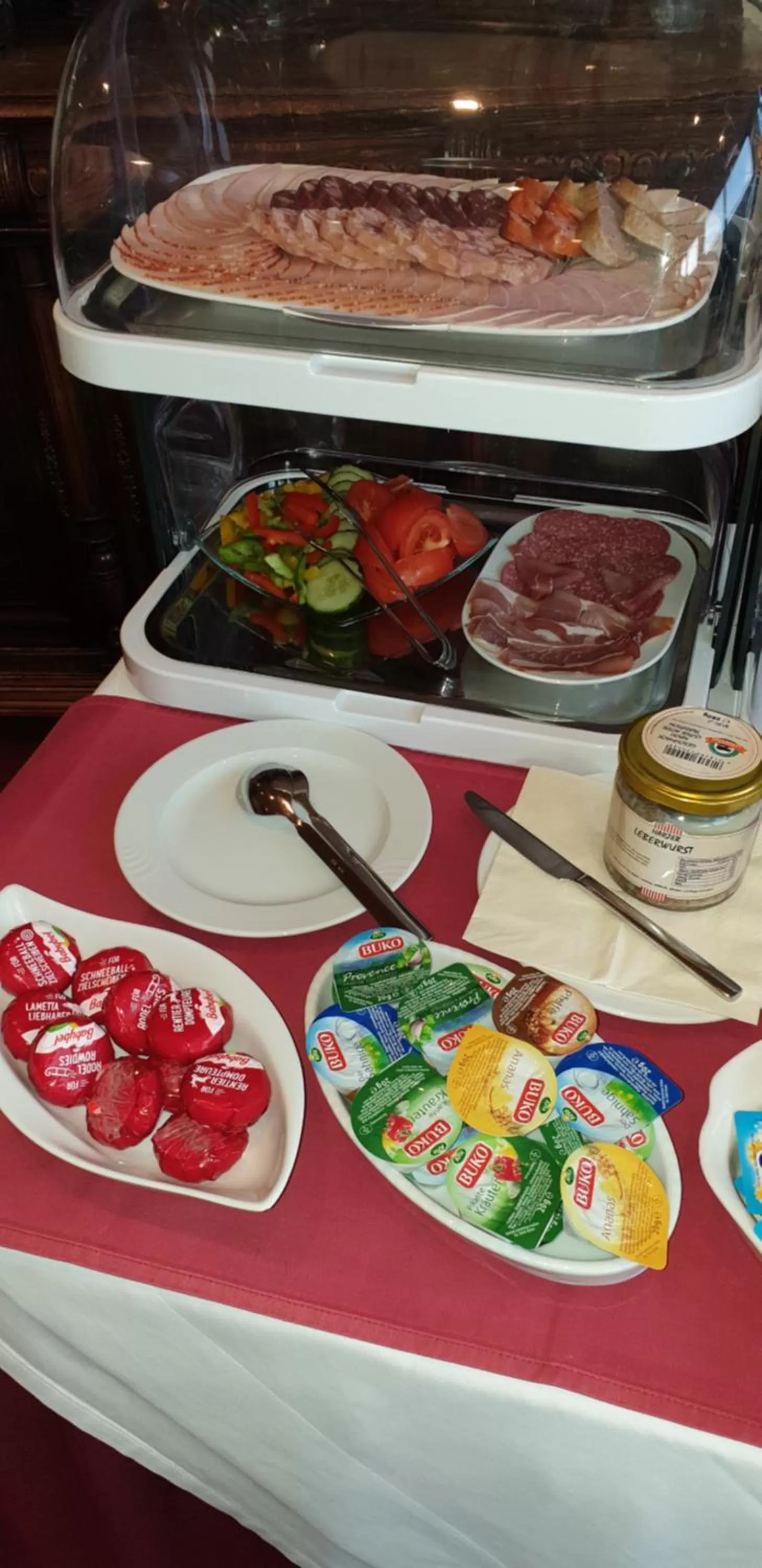 Breakfast in Hotel Balneolum Superior