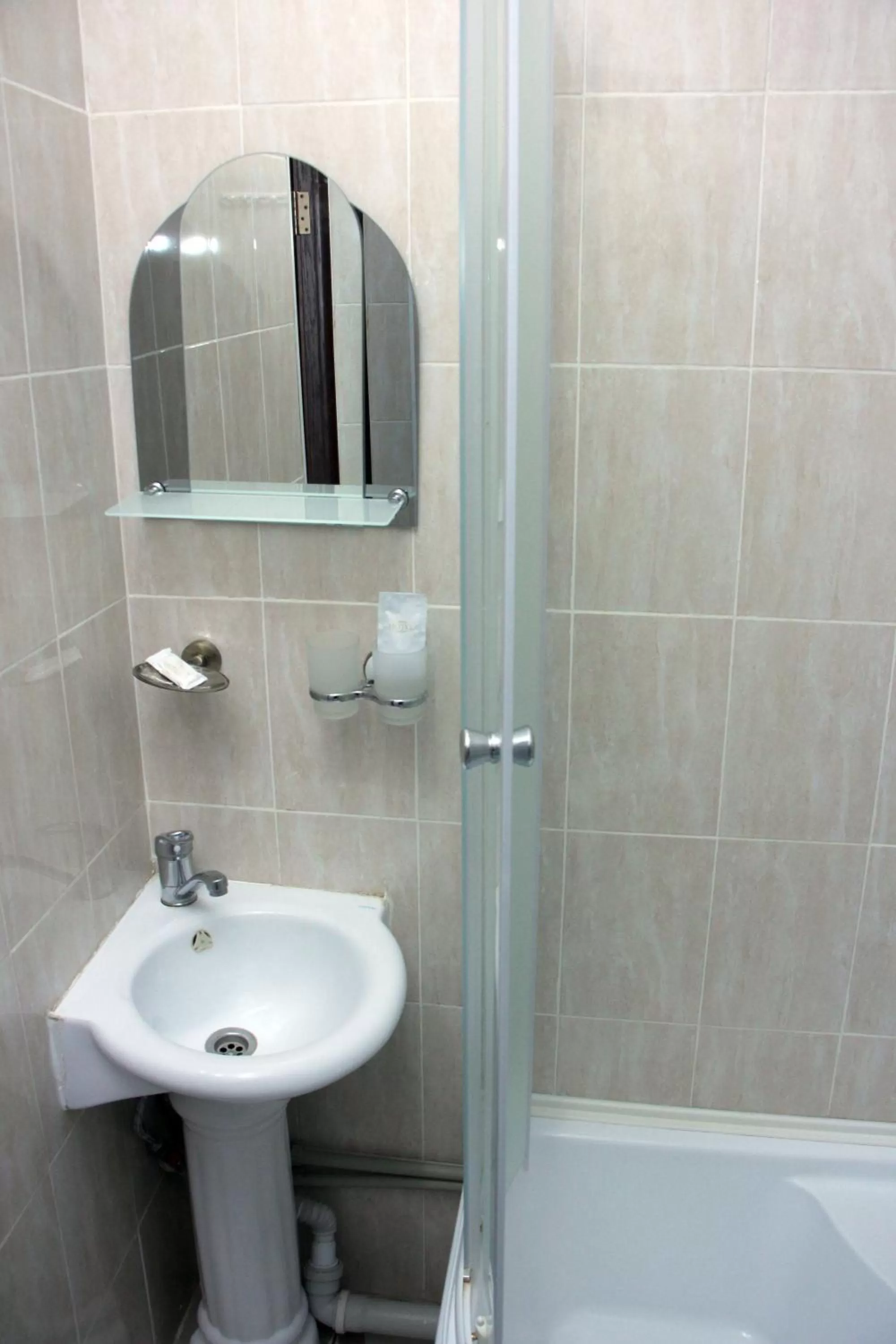 Bathroom in Zhaylau Hotel