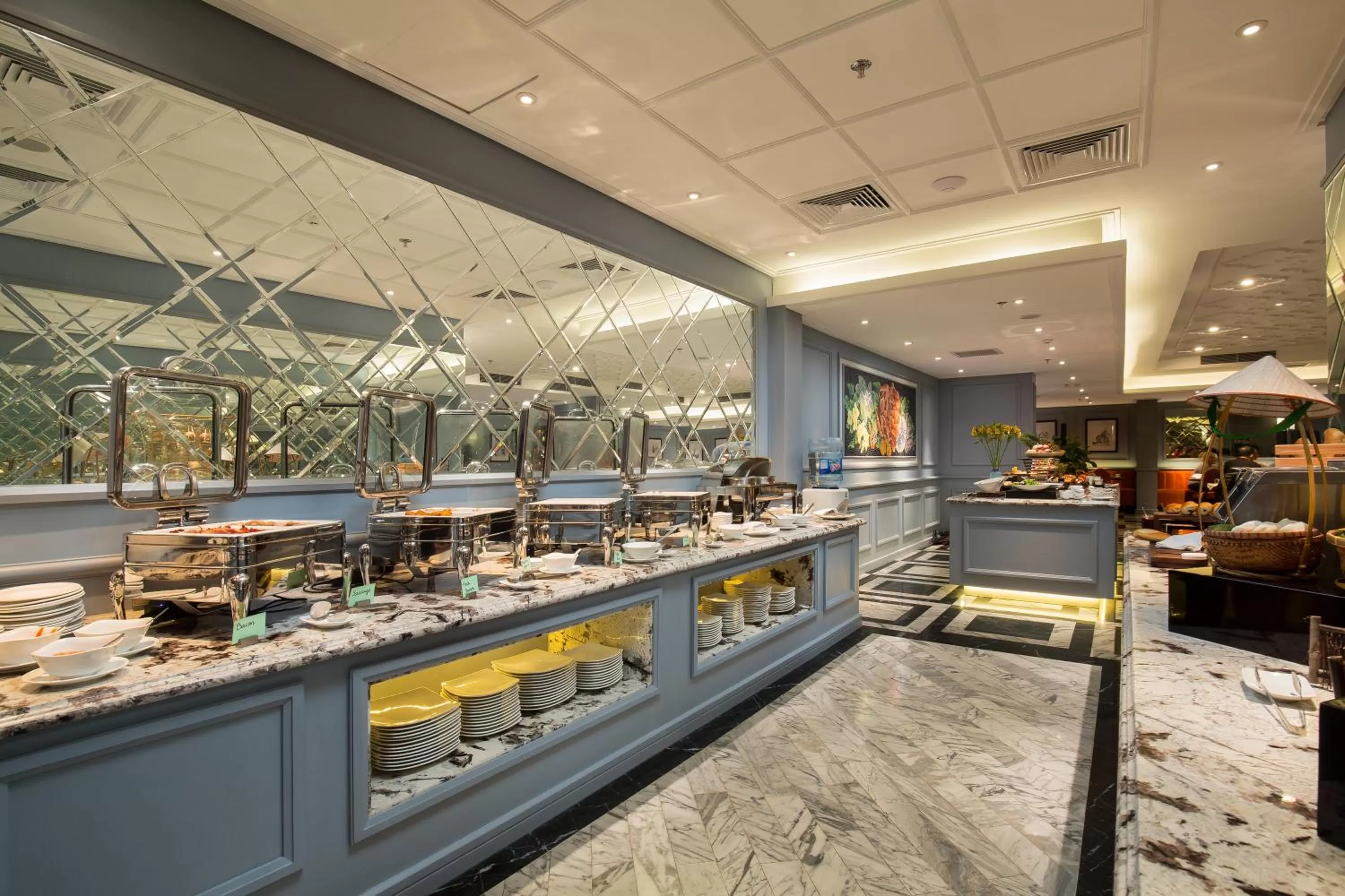 Buffet breakfast in Anatole Hotel Hanoi