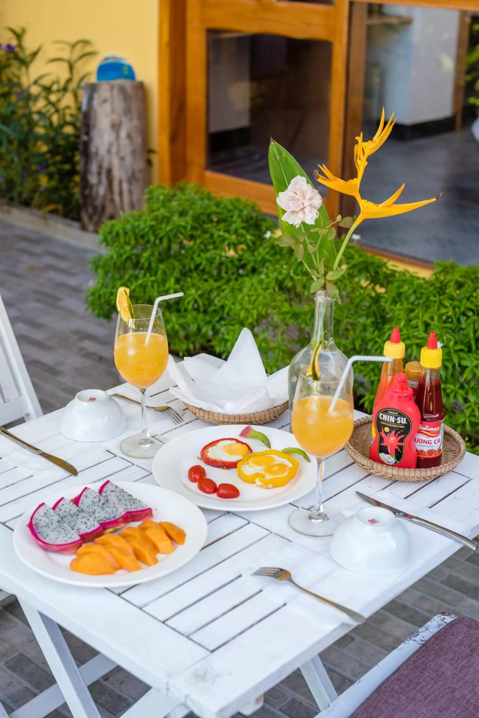 Breakfast in La Belle Anbang Homestay