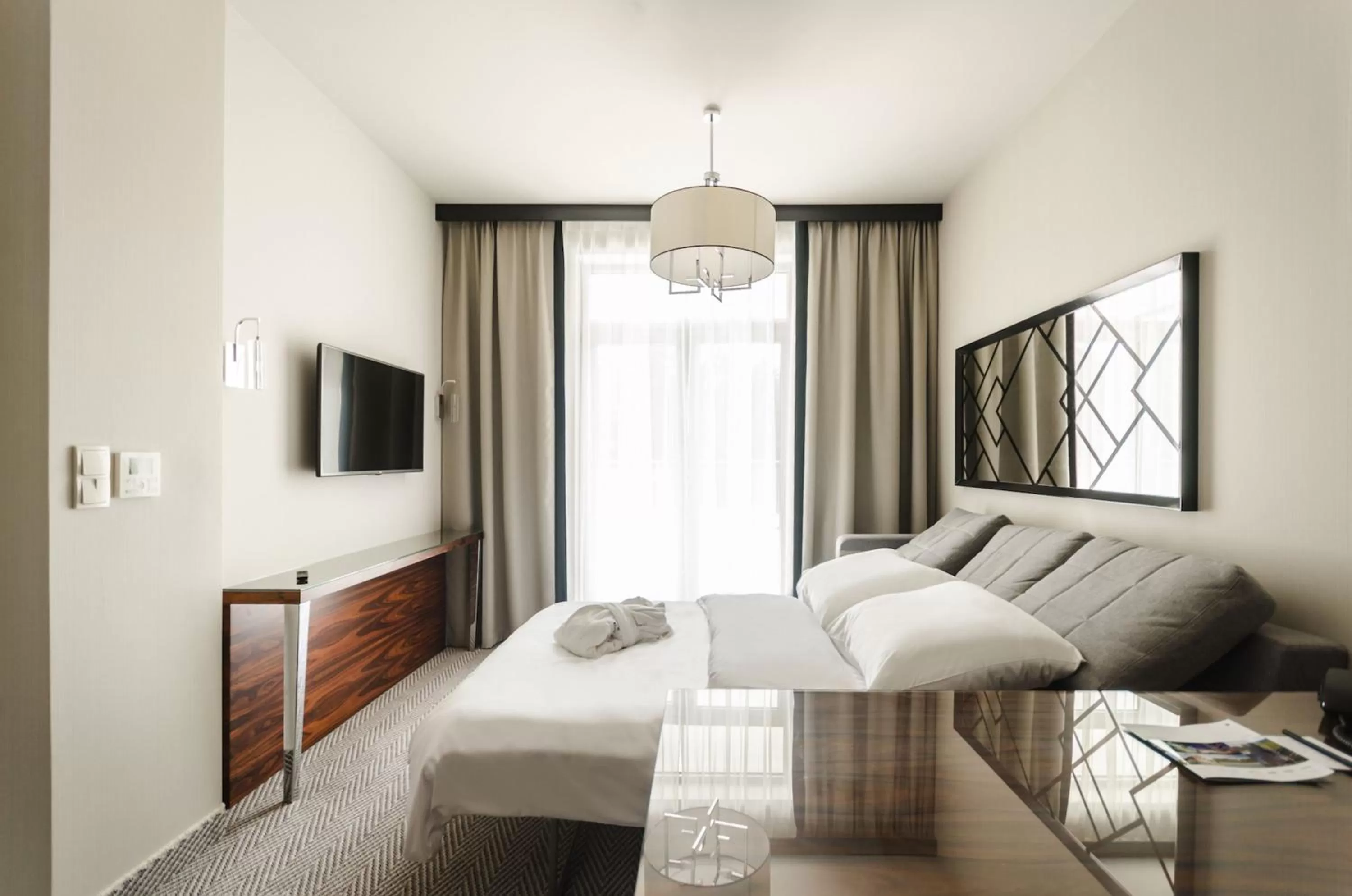 Living room, Bed in Diune Resort by Zdrojowa