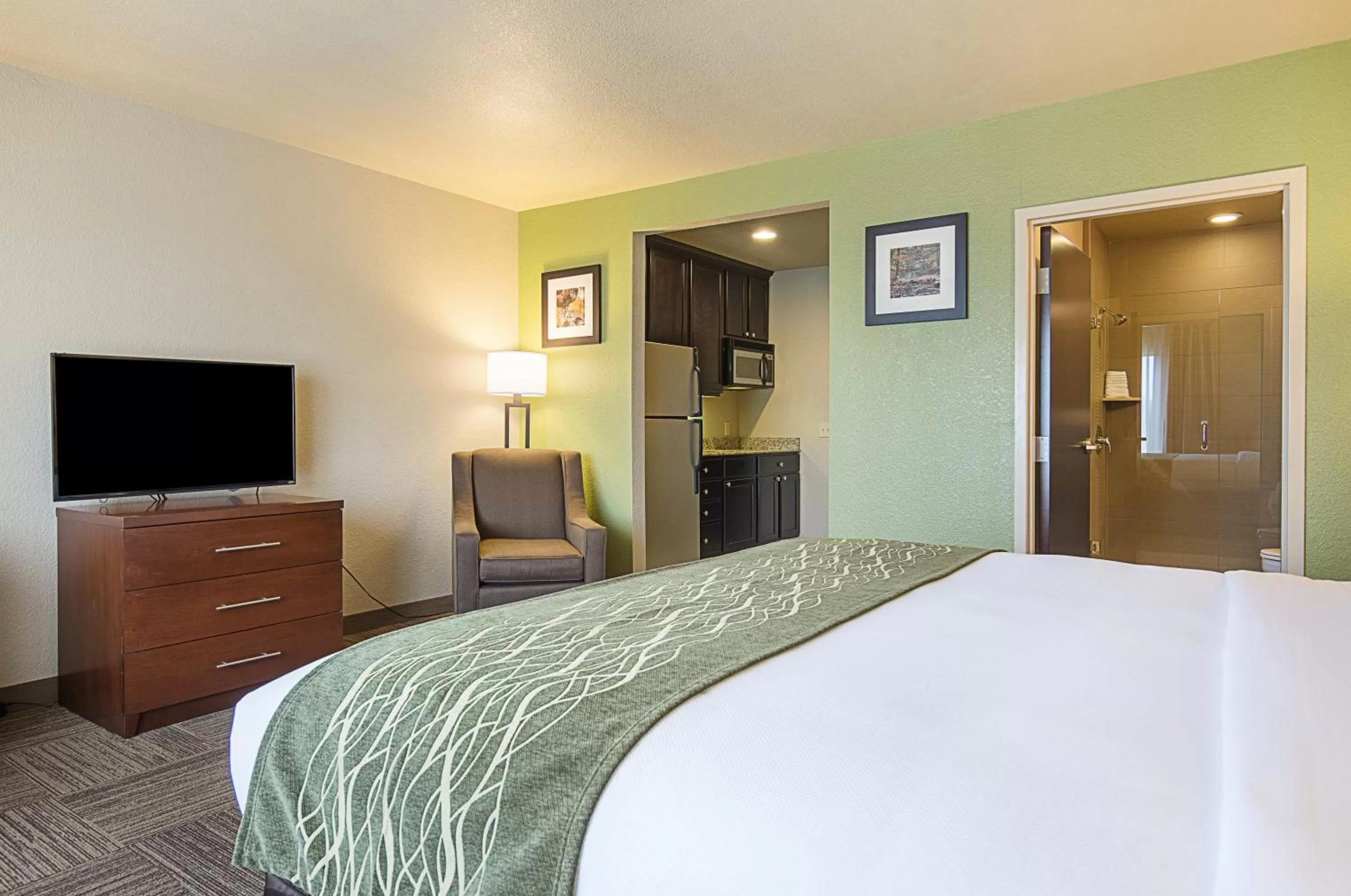 Photo of the whole room, Bed in Comfort Inn Bentonville - Crystal Bridges