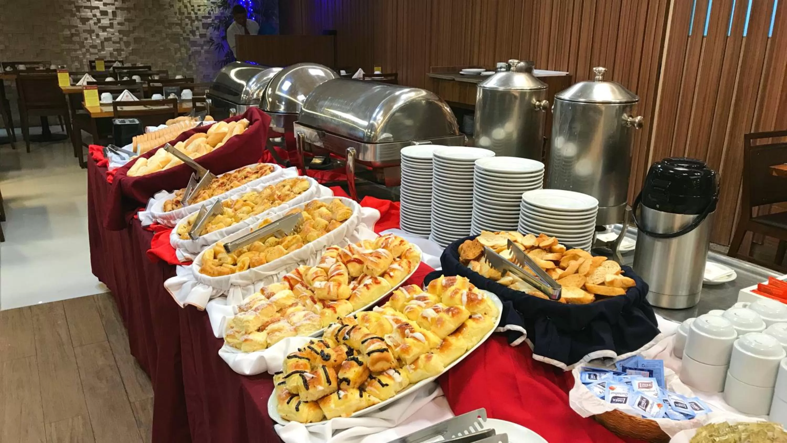 Buffet breakfast in Hotel Atlântico Rio
