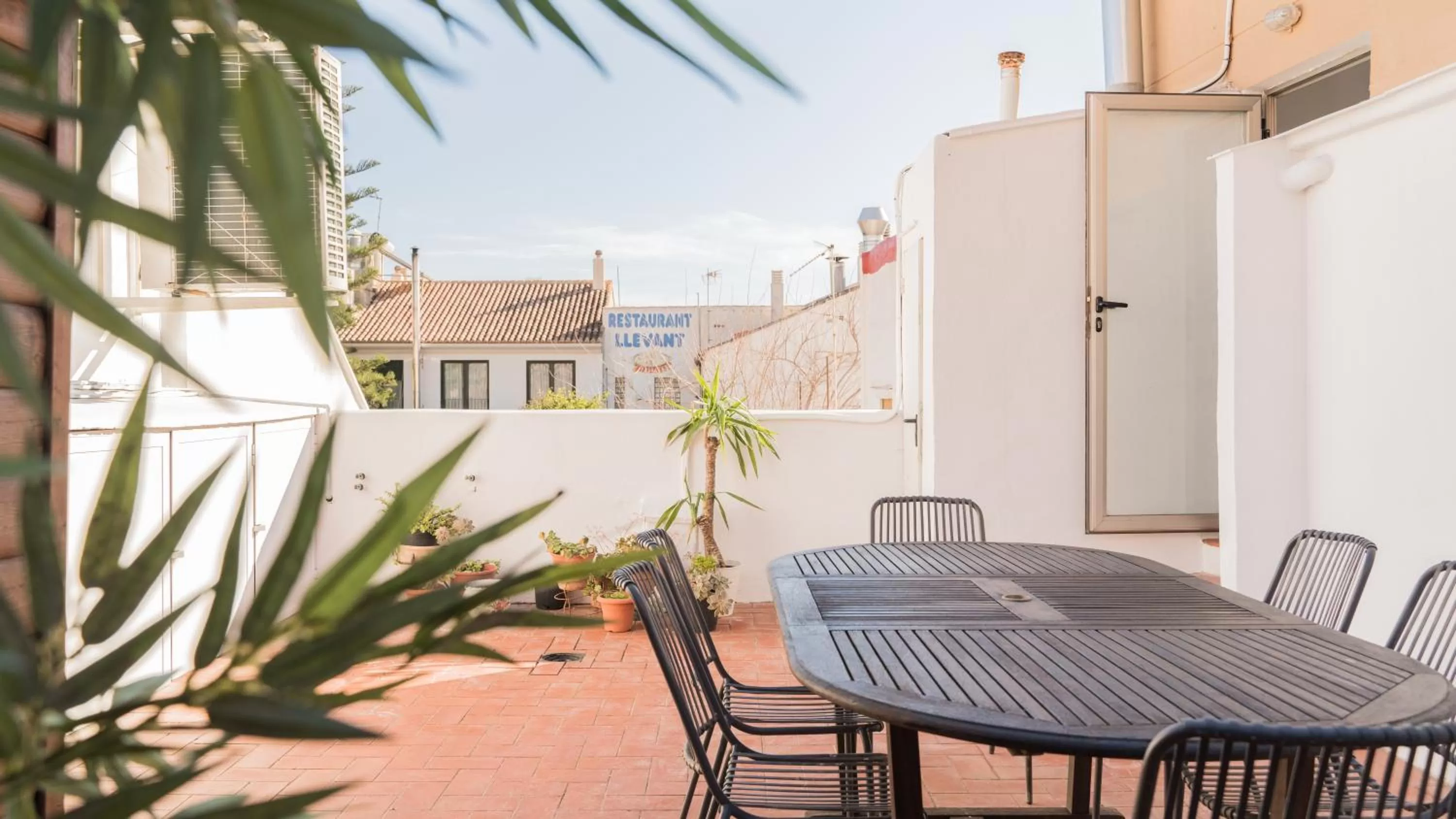 Patio in Banana Beach Patacona
